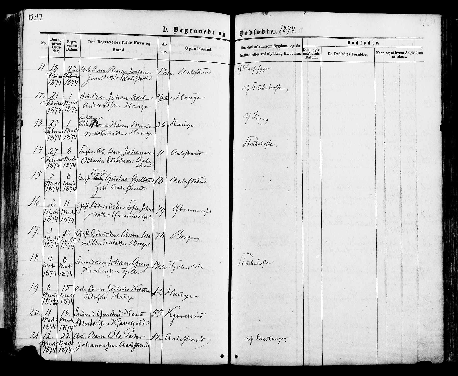 Onsøy prestekontor Kirkebøker, SAO/A-10914/F/Fa/L0004: Parish register (official) no. I 4, 1861-1877, p. 621
