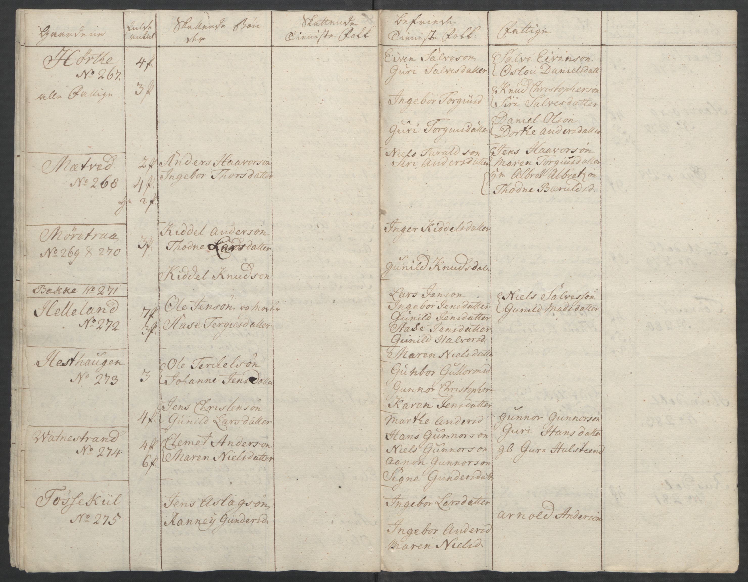 Rentekammeret inntil 1814, Reviderte regnskaper, Fogderegnskap, AV/RA-EA-4092/R39/L2424: Ekstraskatten Nedenes, 1762-1767, p. 290