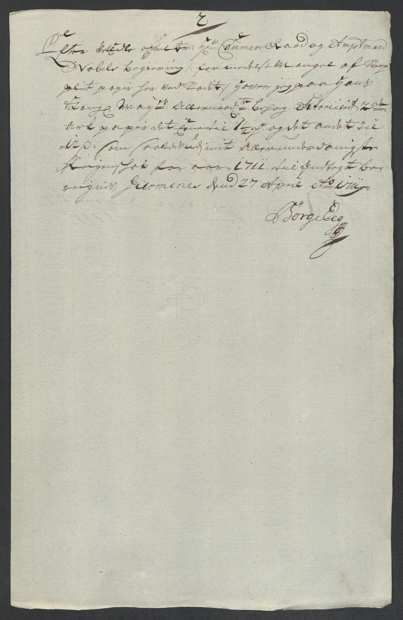 Rentekammeret inntil 1814, Reviderte regnskaper, Fogderegnskap, AV/RA-EA-4092/R55/L3660: Fogderegnskap Romsdal, 1711, p. 326