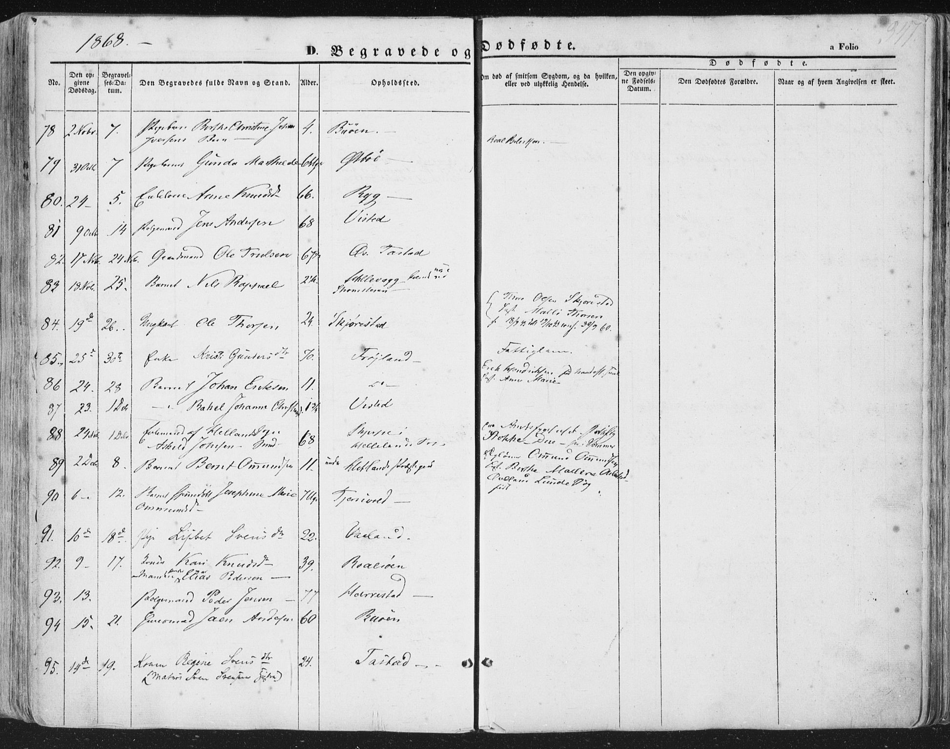 Hetland sokneprestkontor, AV/SAST-A-101826/30/30BA/L0002: Parish register (official) no. A 2, 1849-1869, p. 347