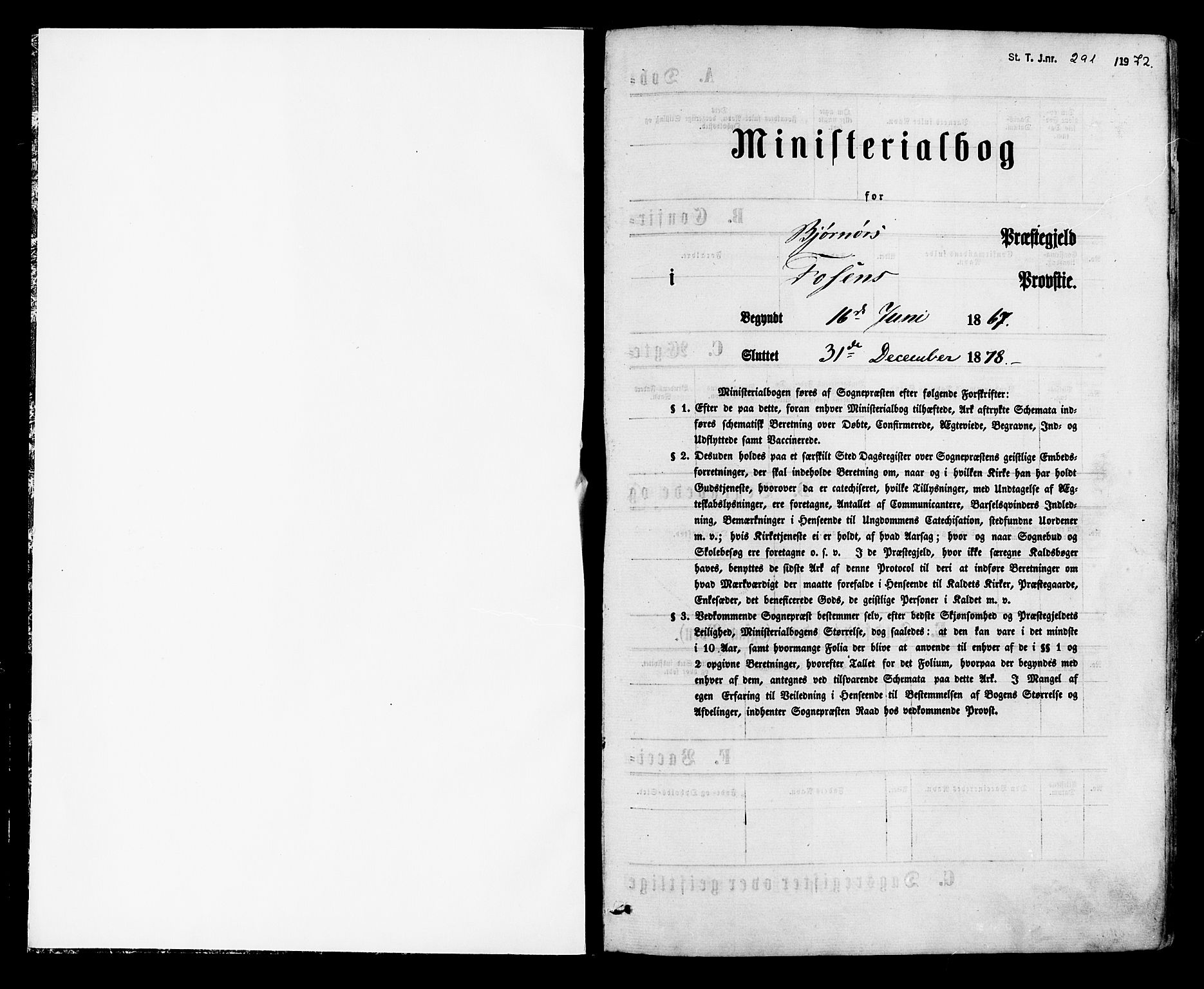 Ministerialprotokoller, klokkerbøker og fødselsregistre - Sør-Trøndelag, SAT/A-1456/657/L0706: Parish register (official) no. 657A07, 1867-1878