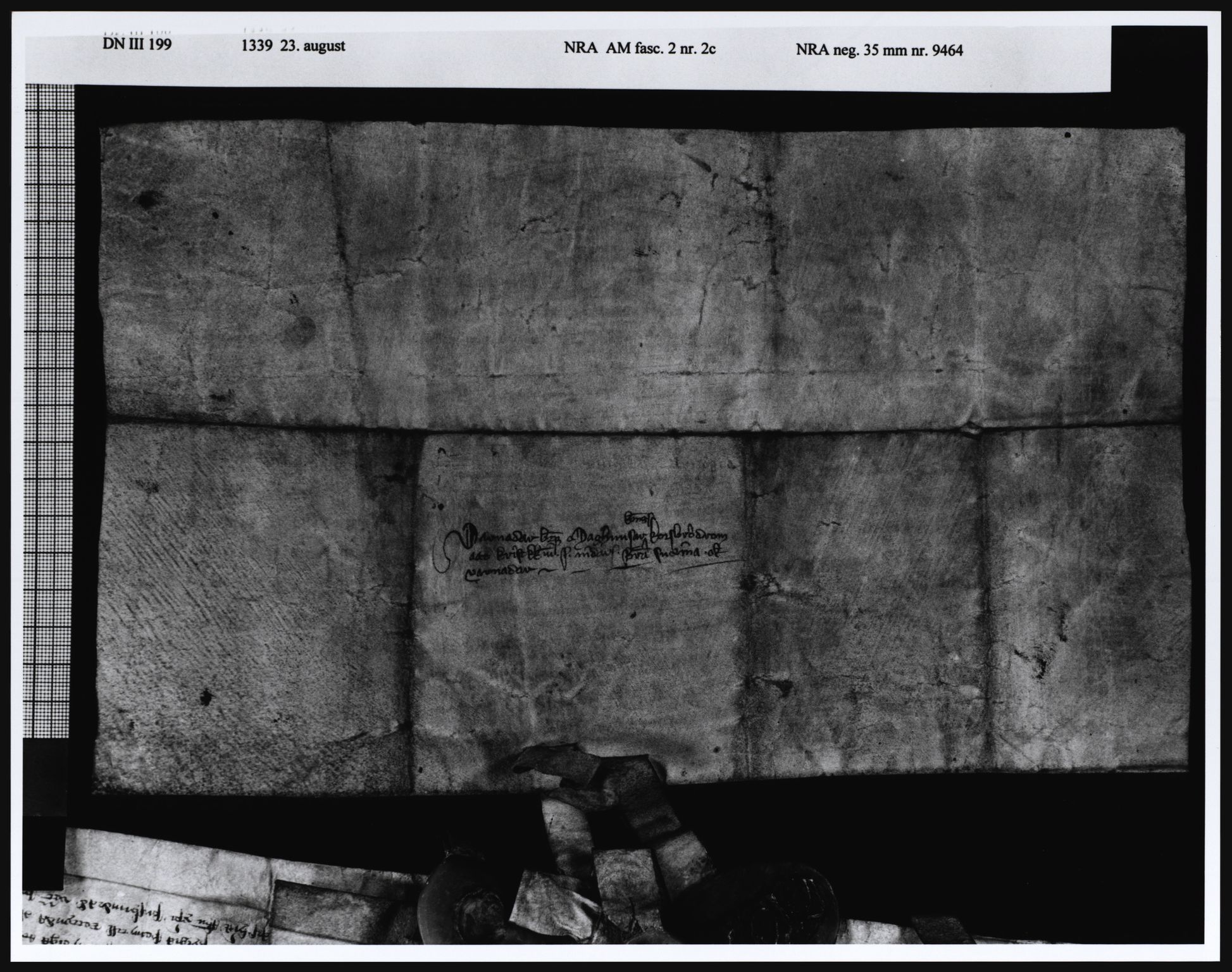 Riksarkivets diplomsamling, AV/RA-EA-5965/F05/L0004: NRA AM fasc. 2 nr. 1-2c, 1301-1339, p. 25