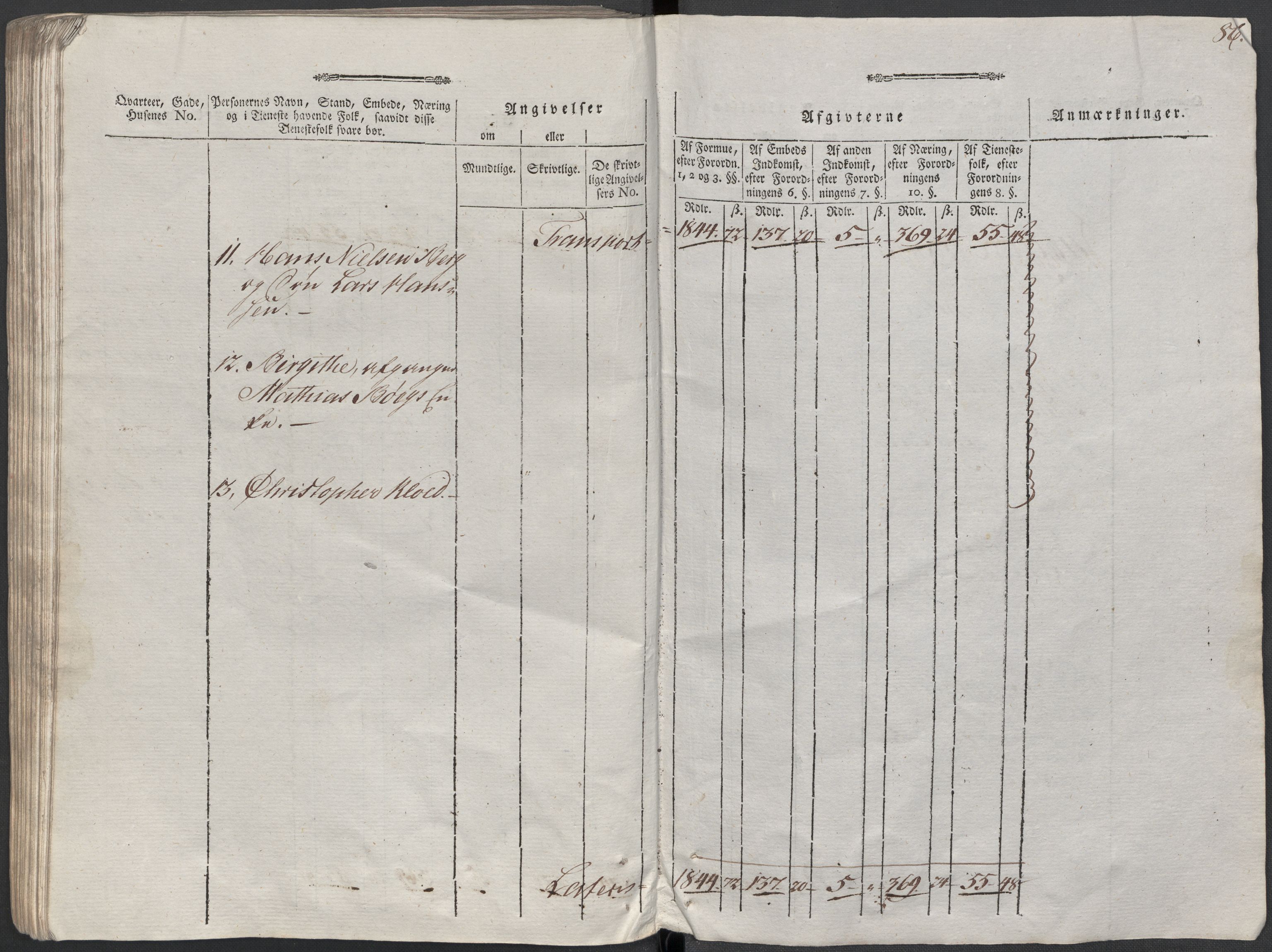 Rentekammeret inntil 1814, Reviderte regnskaper, Mindre regnskaper, AV/RA-EA-4068/Rf/Rfe/L0002: Arendal. Bergen, 1789, p. 427