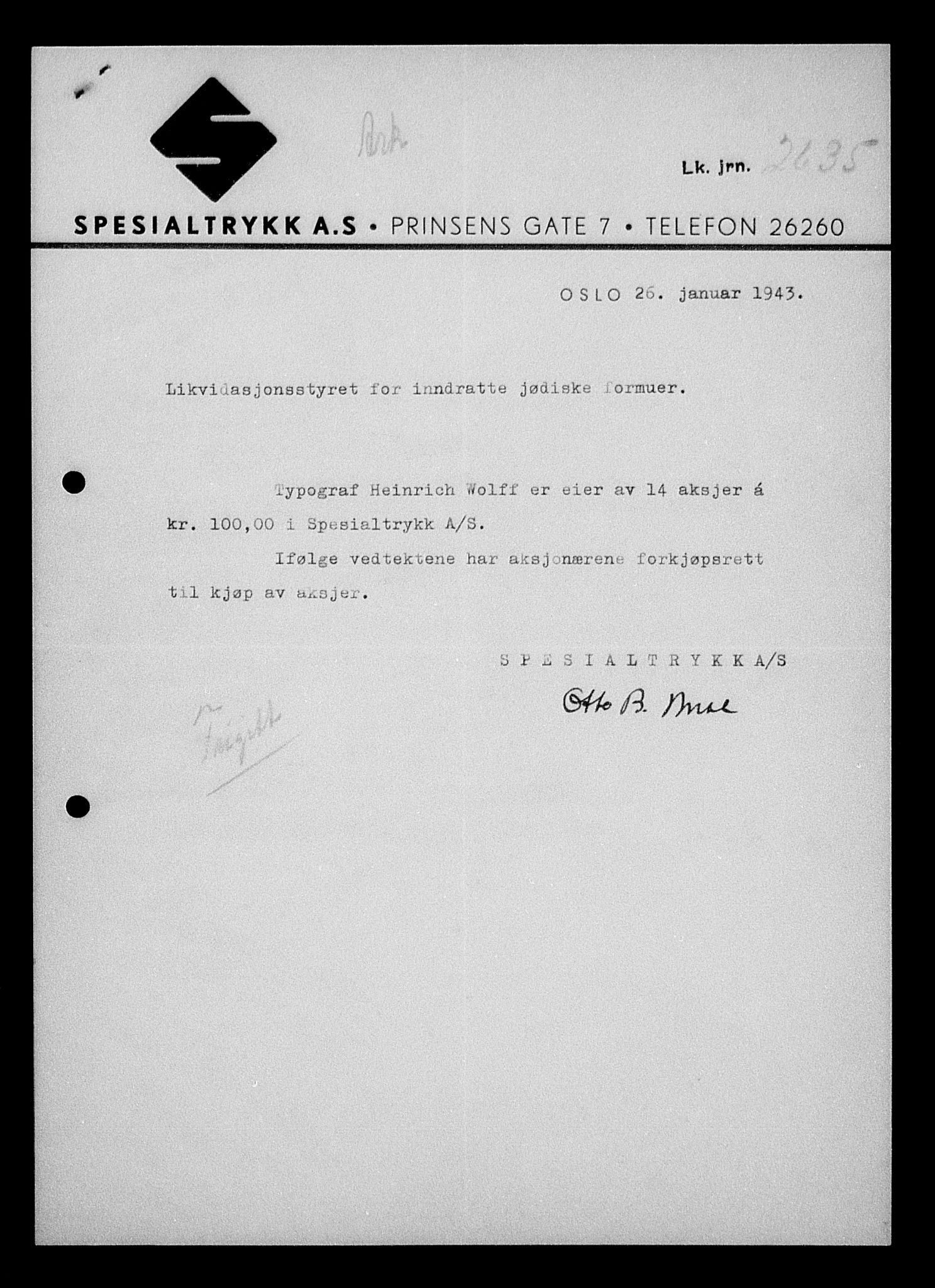 Justisdepartementet, Tilbakeføringskontoret for inndratte formuer, AV/RA-S-1564/H/Hc/Hcc/L0986: --, 1945-1947, p. 598