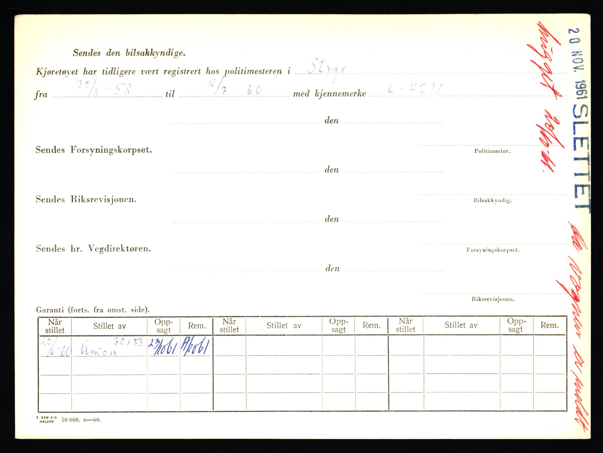 Stavanger trafikkstasjon, AV/SAST-A-101942/0/F/L0027: L-14600 - L-15149, 1930-1971, p. 306