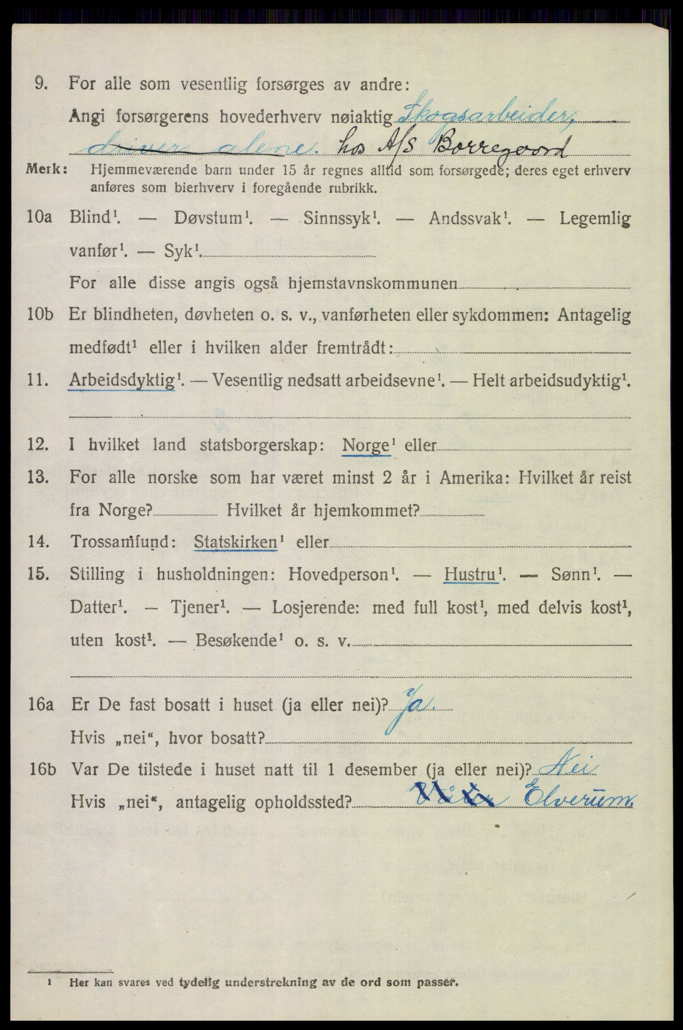 SAH, 1920 census for Våler (Hedmark), 1920, p. 10268