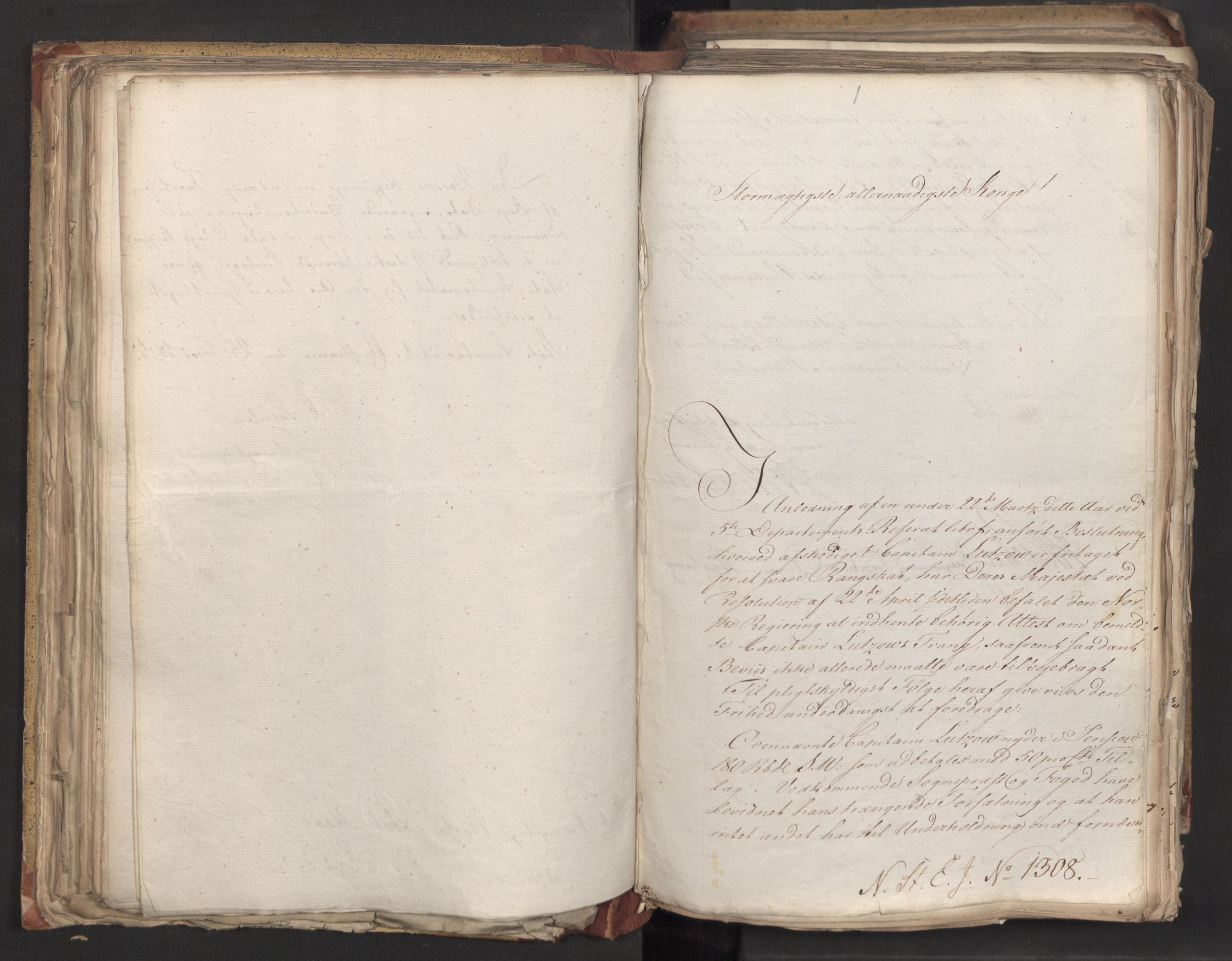 Statsrådsavdelingen i Stockholm, AV/RA-S-1003/D/Da/L0006: Regjeringsinnstillinger nr. 1247-1544, 1816, p. 125