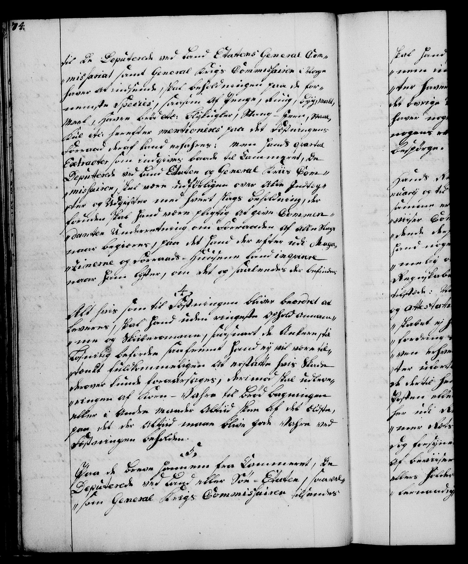 Rentekammeret, Kammerkanselliet, RA/EA-3111/G/Gg/Ggi/L0003: Norsk instruksjonsprotokoll med register (merket RK 53.36), 1751-1775, p. 74