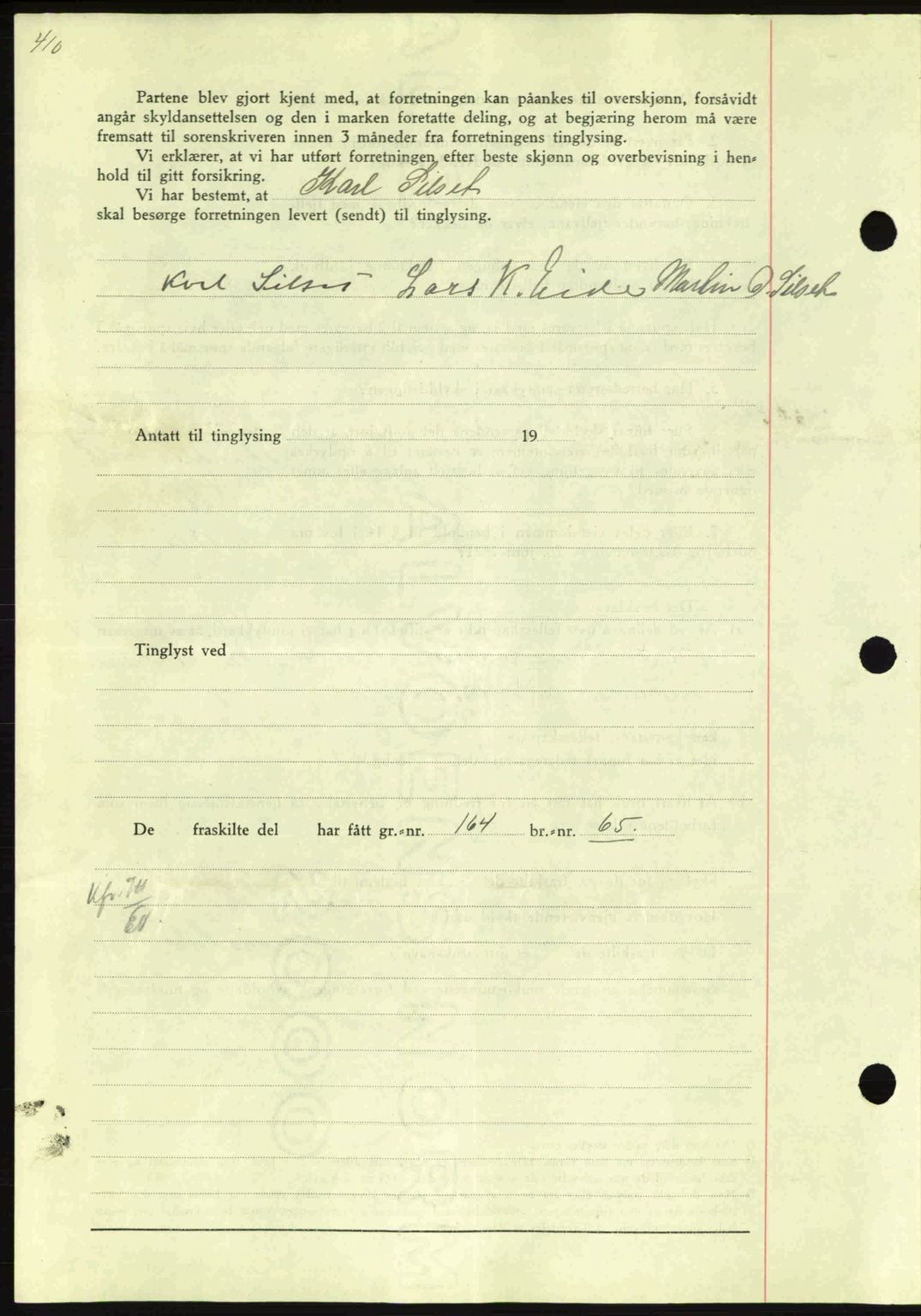 Nordmøre sorenskriveri, AV/SAT-A-4132/1/2/2Ca: Mortgage book no. A87, 1939-1940, Diary no: : 2971/1939