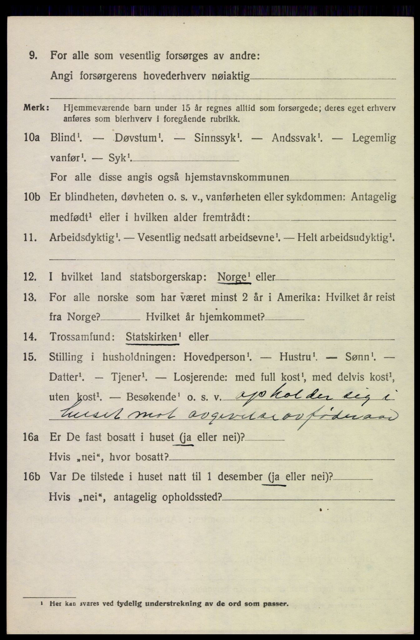 SAH, 1920 census for Østre Gausdal, 1920, p. 2687