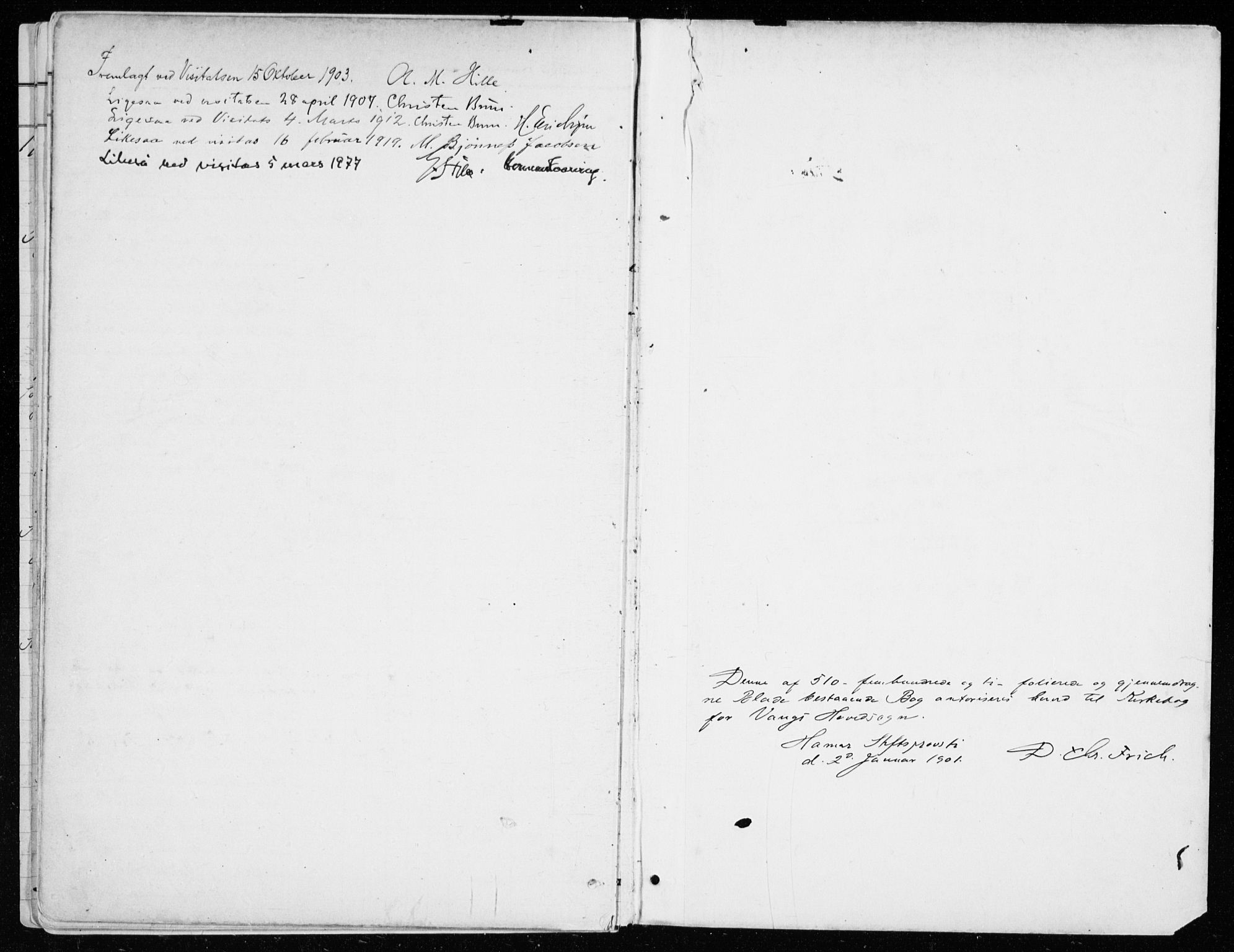 Vang prestekontor, Hedmark, SAH/PREST-008/H/Ha/Haa/L0021: Parish register (official) no. 21, 1902-1917