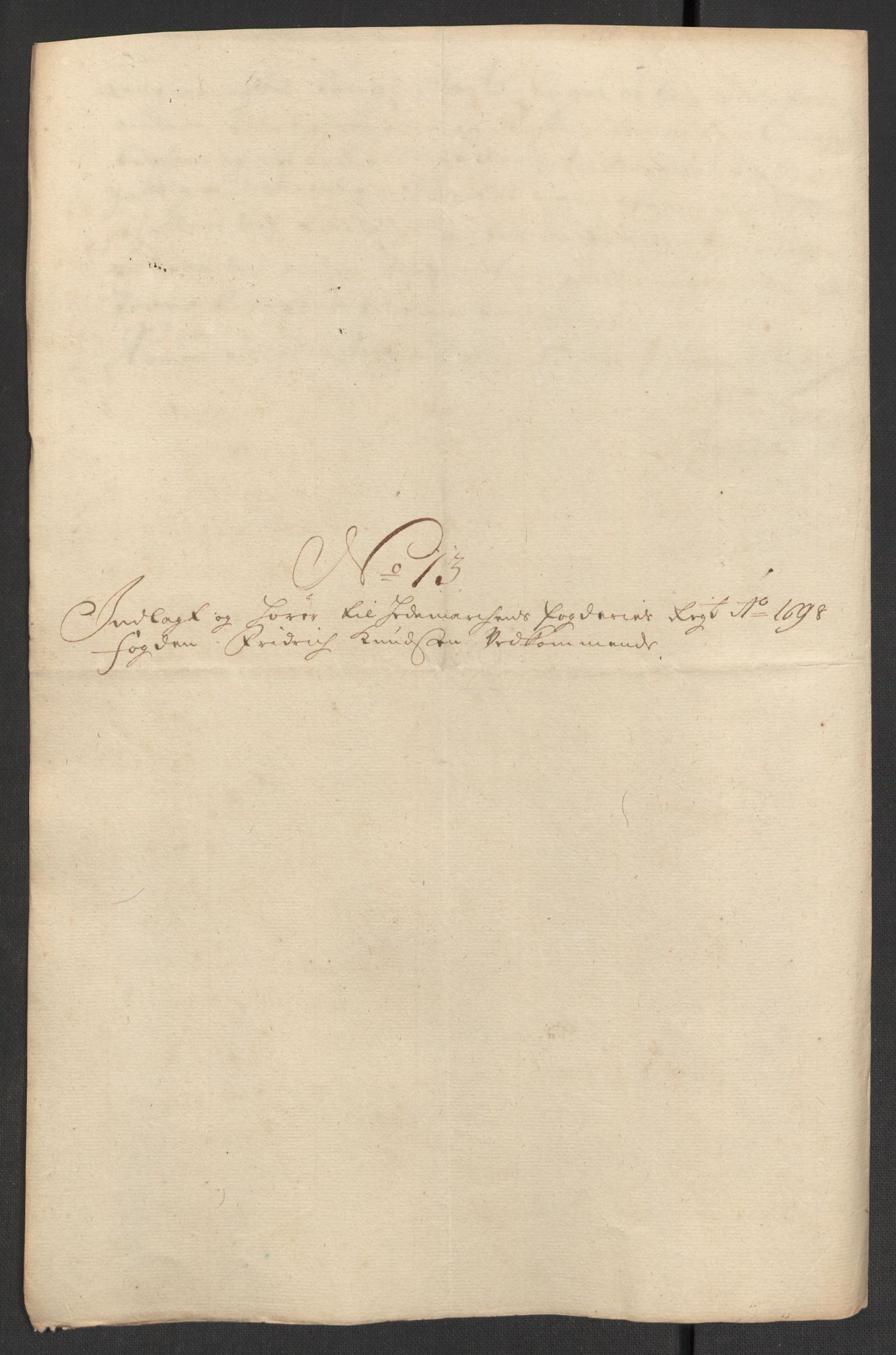 Rentekammeret inntil 1814, Reviderte regnskaper, Fogderegnskap, AV/RA-EA-4092/R16/L1037: Fogderegnskap Hedmark, 1697-1698, p. 459