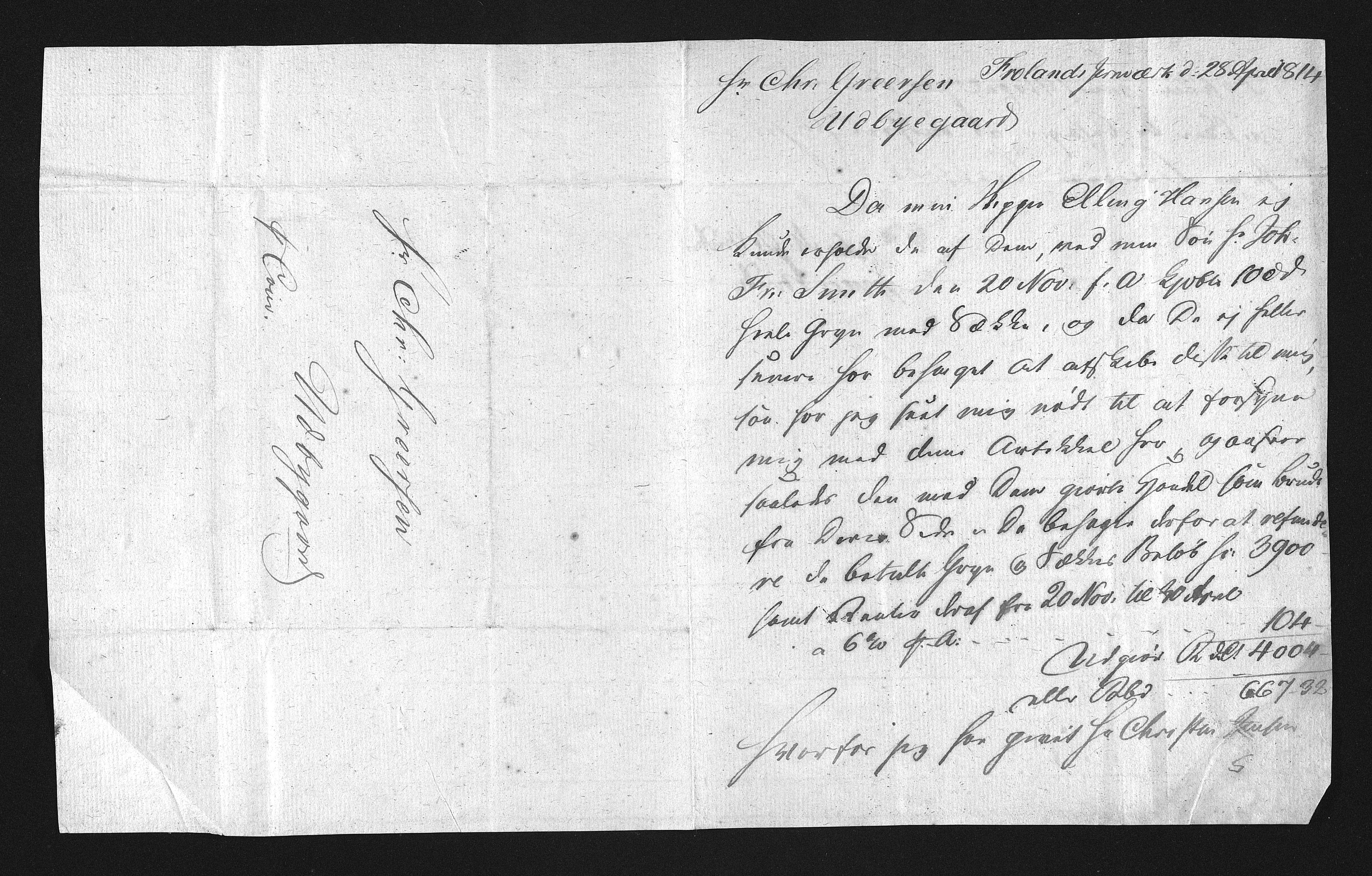 Froland Verk, AAKS/DA-1023/1/02/L0003: Dokumenter og korrespondanse, 1769-1851
