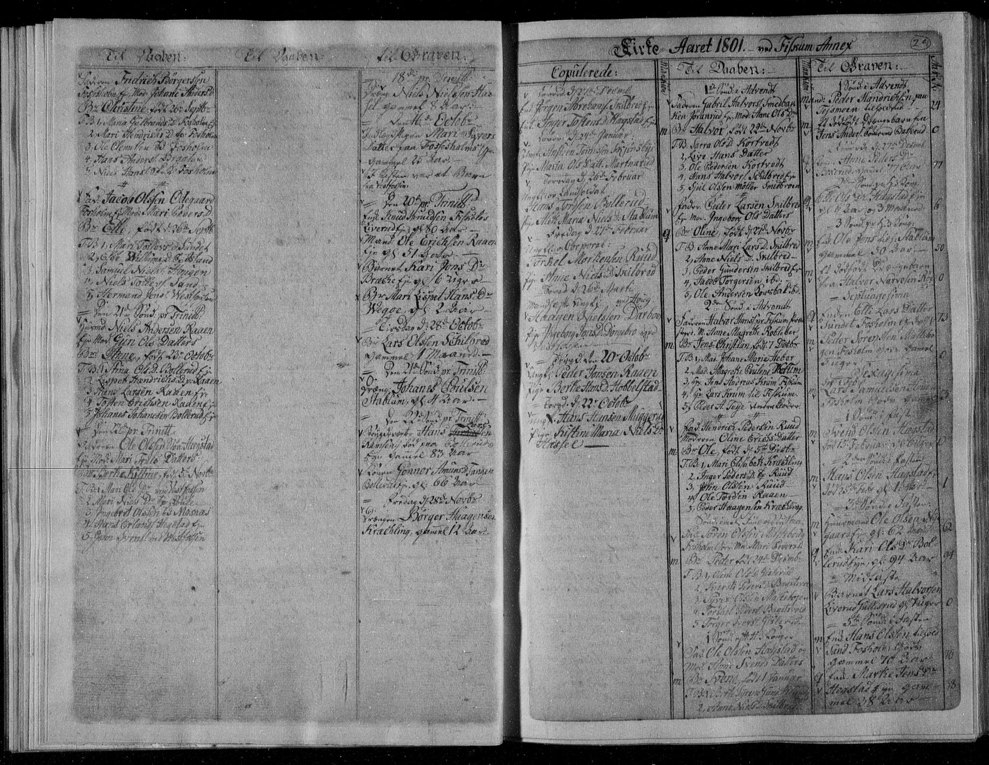 Fiskum kirkebøker, SAKO/A-15/G/Ga/L0002: Parish register (copy) no. 2, 1794-1850, p. 24