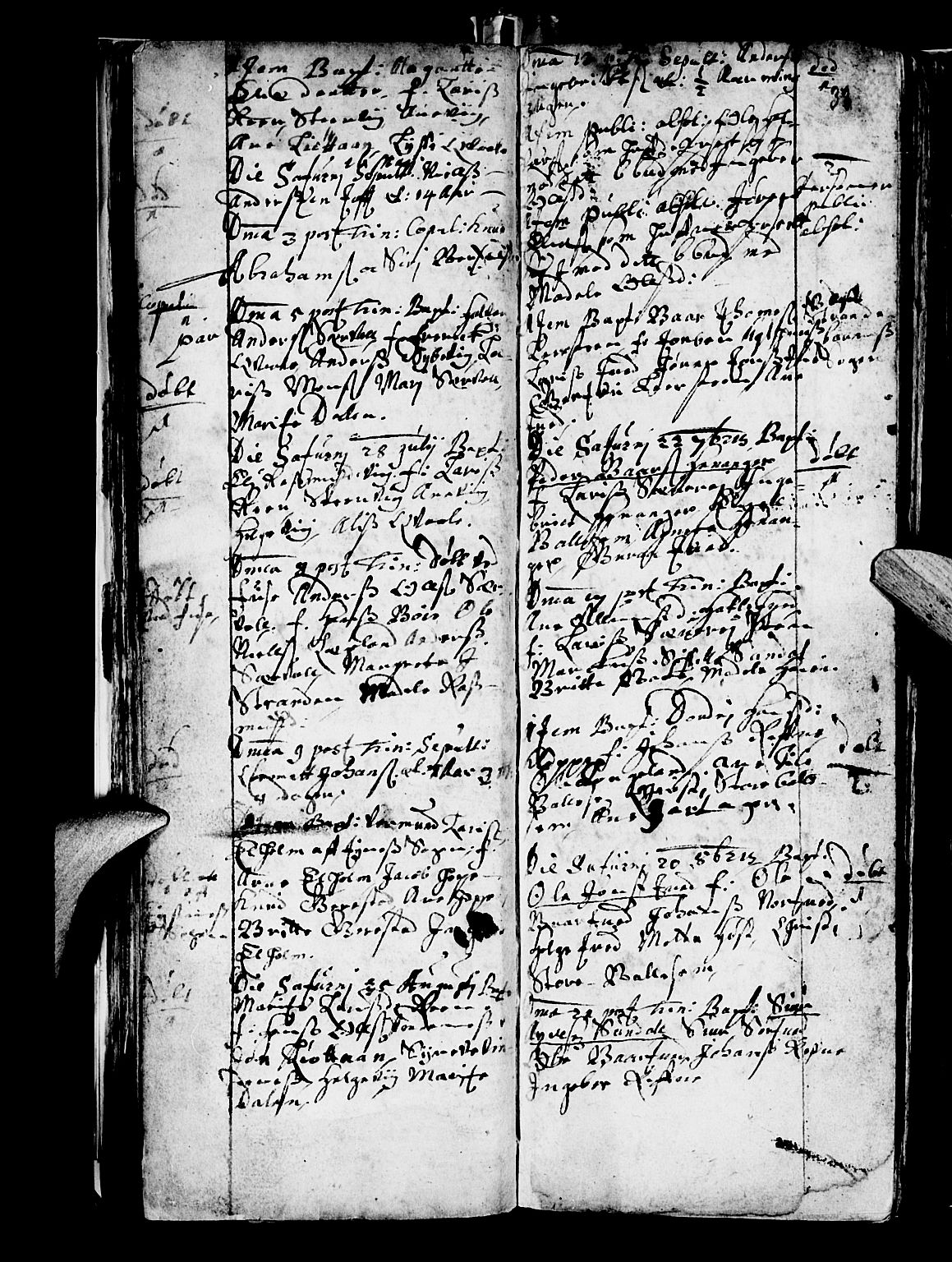 Os sokneprestembete, SAB/A-99929: Parish register (official) no. A 5, 1669-1760, p. 33