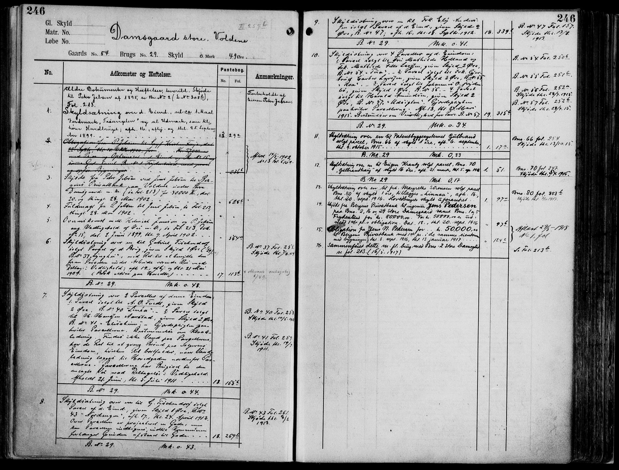 Midhordland sorenskriveri, AV/SAB-A-3001/1/G/Ga/Gab/L0114: Mortgage register no. II.A.b.114, p. 246