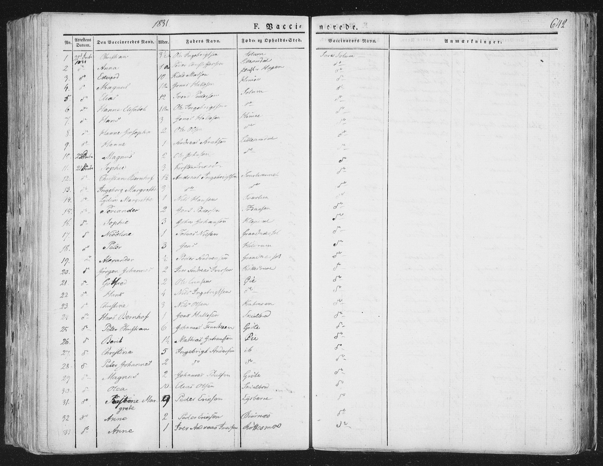 Ministerialprotokoller, klokkerbøker og fødselsregistre - Nord-Trøndelag, SAT/A-1458/764/L0552: Parish register (official) no. 764A07b, 1824-1865, p. 642