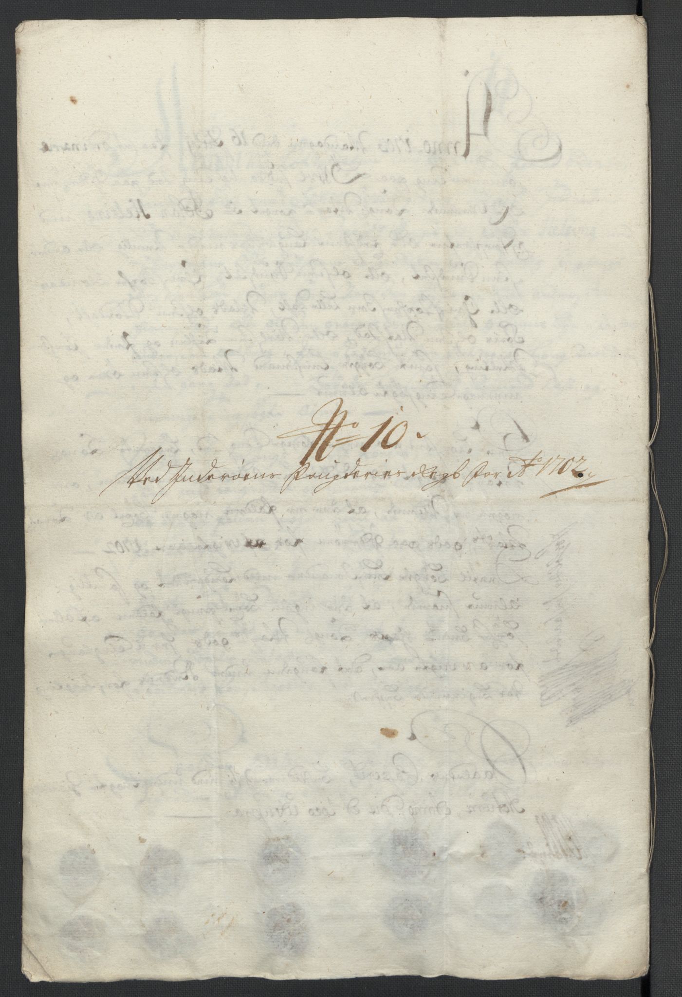 Rentekammeret inntil 1814, Reviderte regnskaper, Fogderegnskap, RA/EA-4092/R63/L4312: Fogderegnskap Inderøy, 1701-1702, p. 398