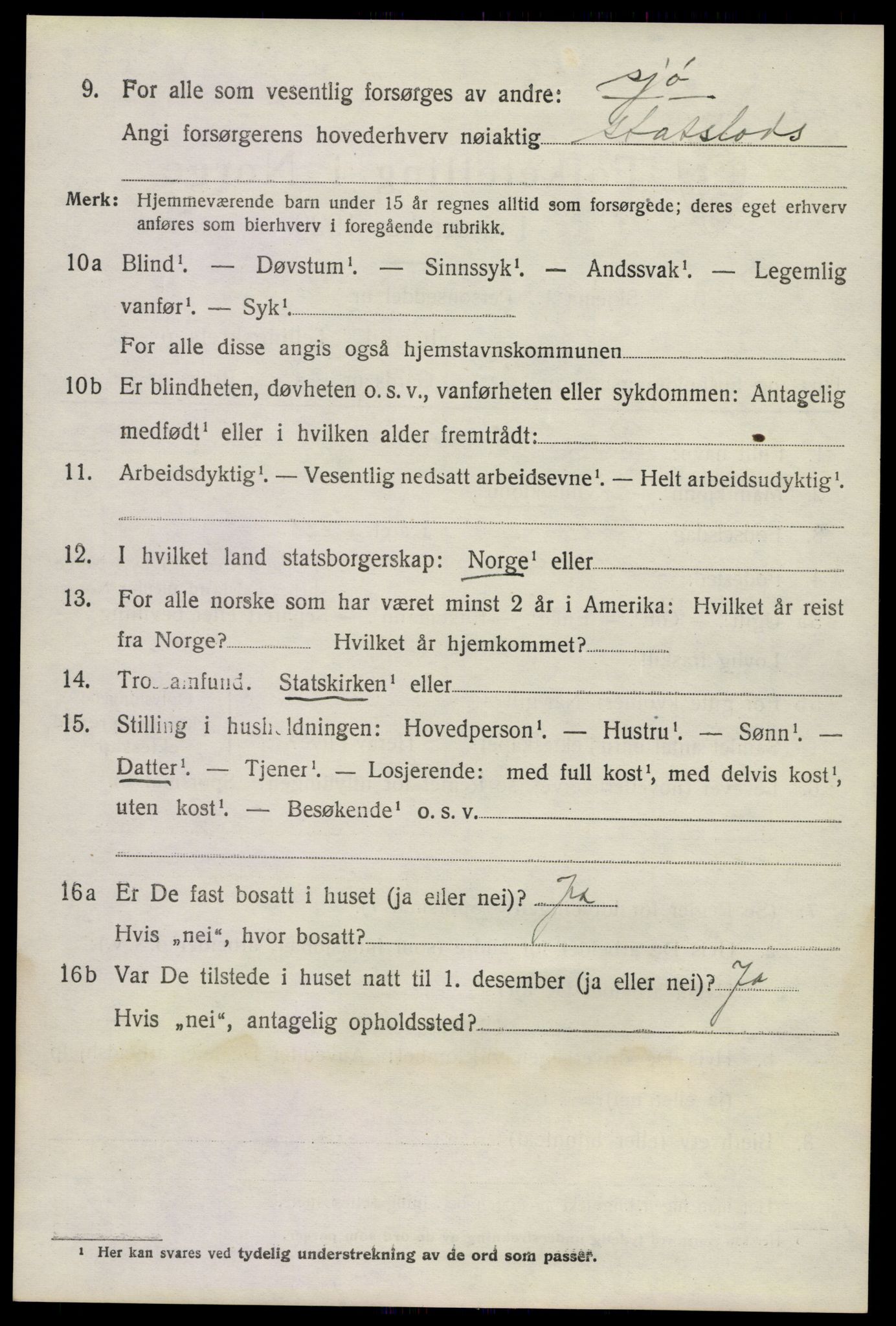SAKO, 1920 census for Nøtterøy, 1920, p. 10654