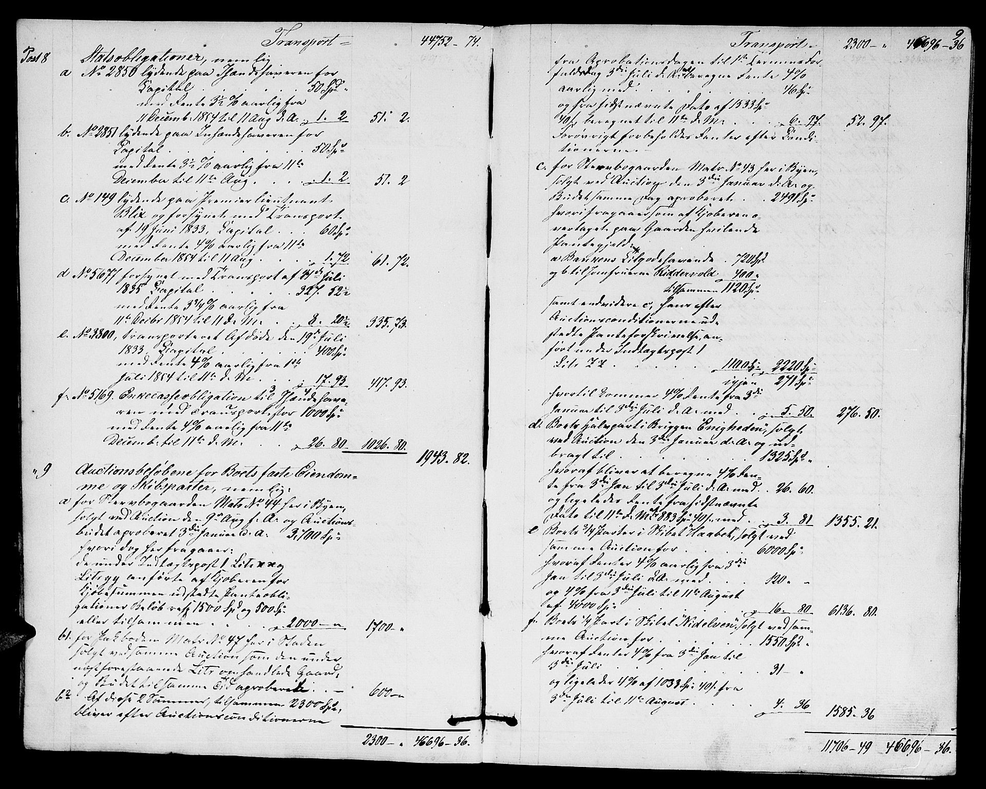 Holmestrand byfogd, AV/SAKO-A-223/H/Hd/L0002: Skifteutlodningsprotokoll, 1855-1887, p. 8-9