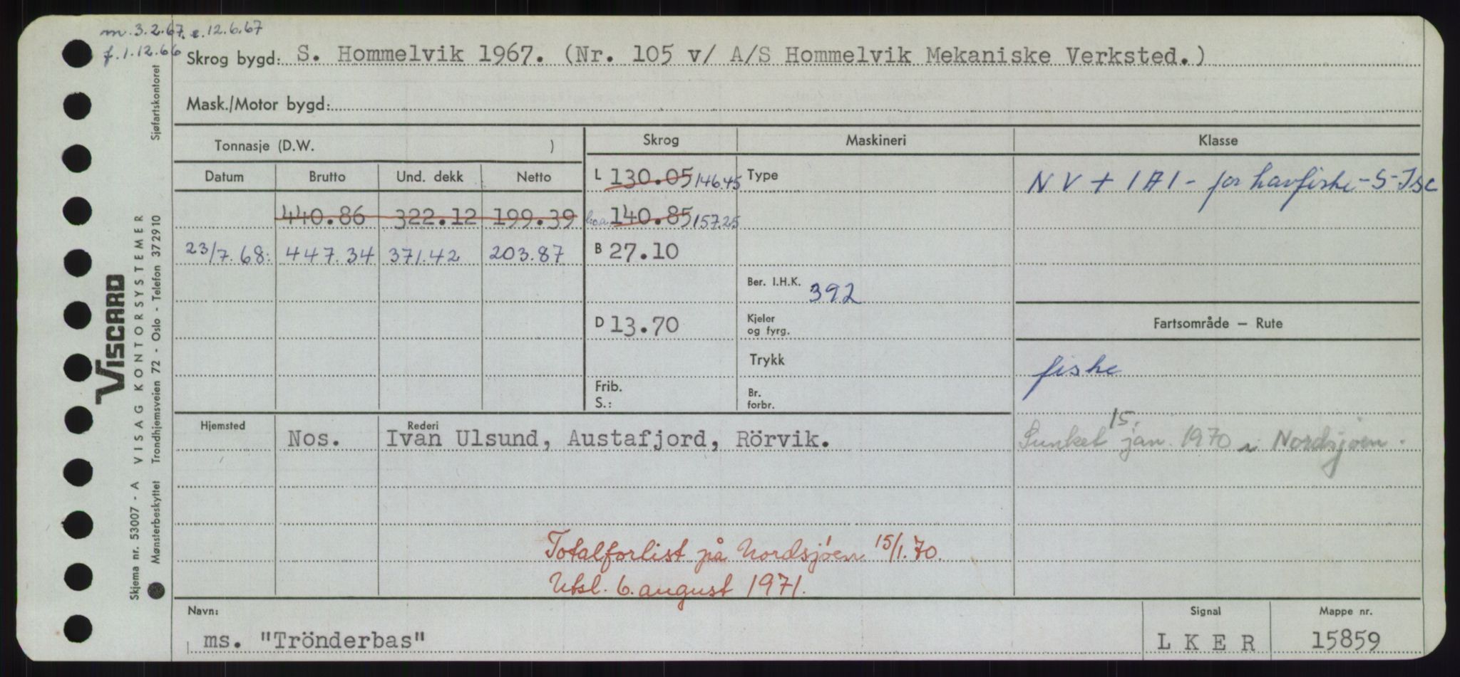 Sjøfartsdirektoratet med forløpere, Skipsmålingen, AV/RA-S-1627/H/Hd/L0039: Fartøy, Ti-Tø, p. 761