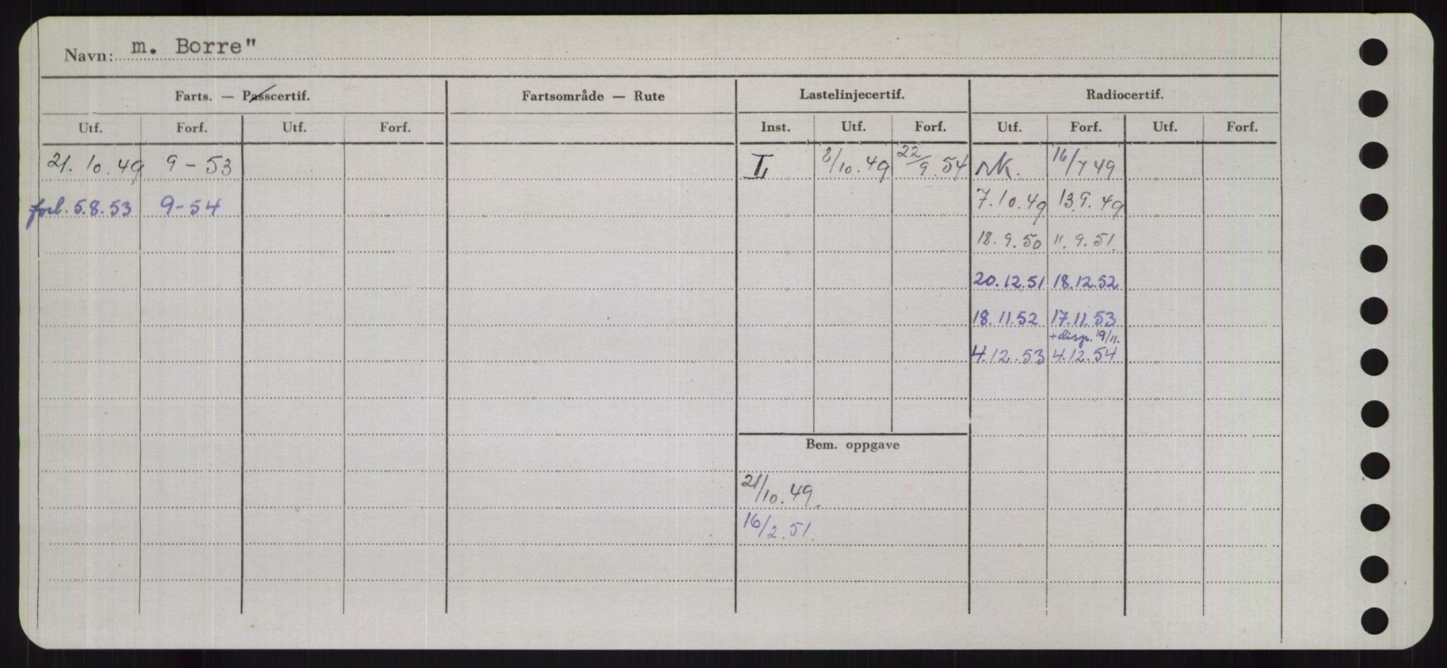 Sjøfartsdirektoratet med forløpere, Skipsmålingen, AV/RA-S-1627/H/Hb/L0001: Fartøy, A-D, p. 332