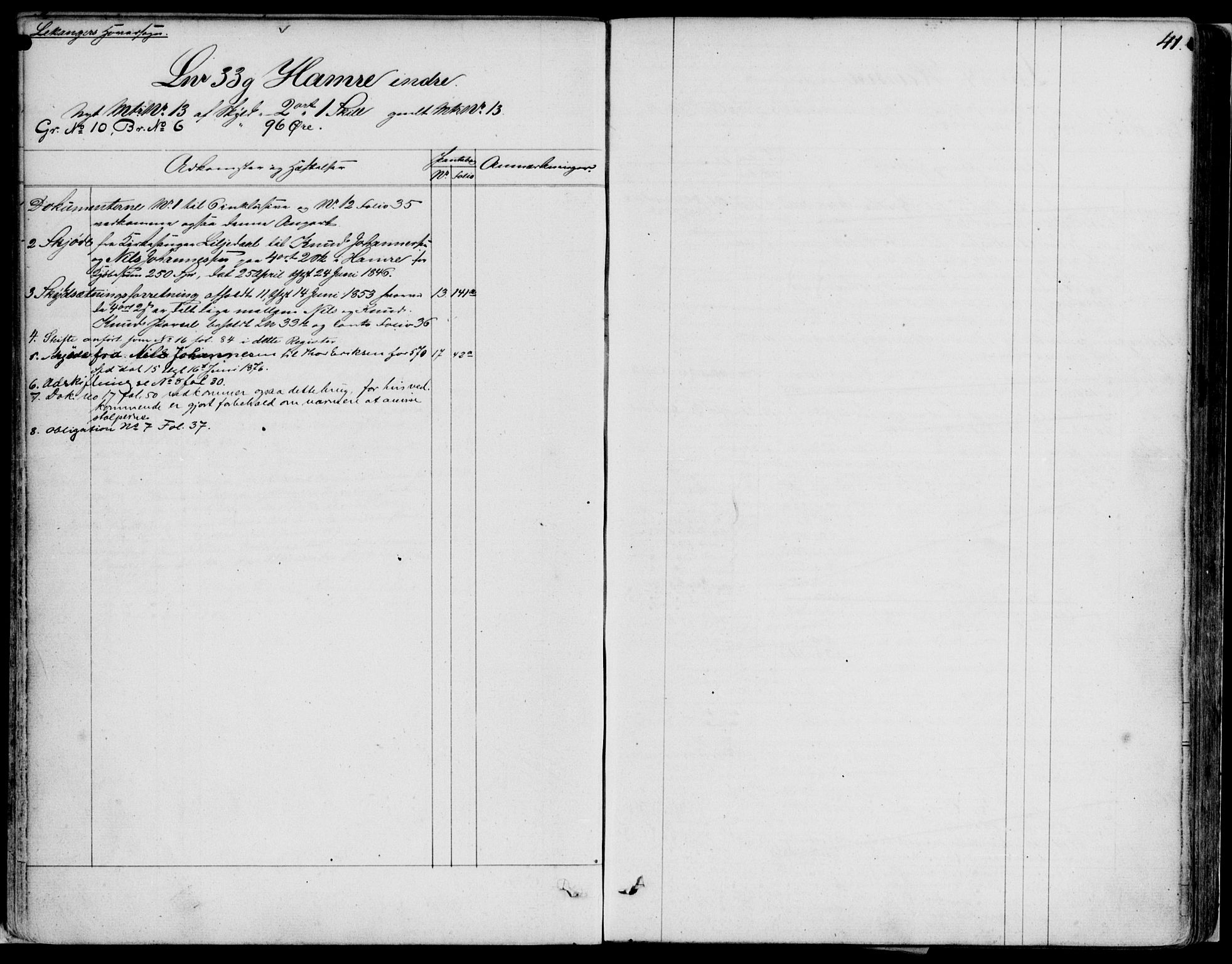 Ytre Sogn tingrett, AV/SAB-A-2601/1/G/Gaa/L0007: Mortgage register no. II.A.a.7, 1800-1900, p. 41