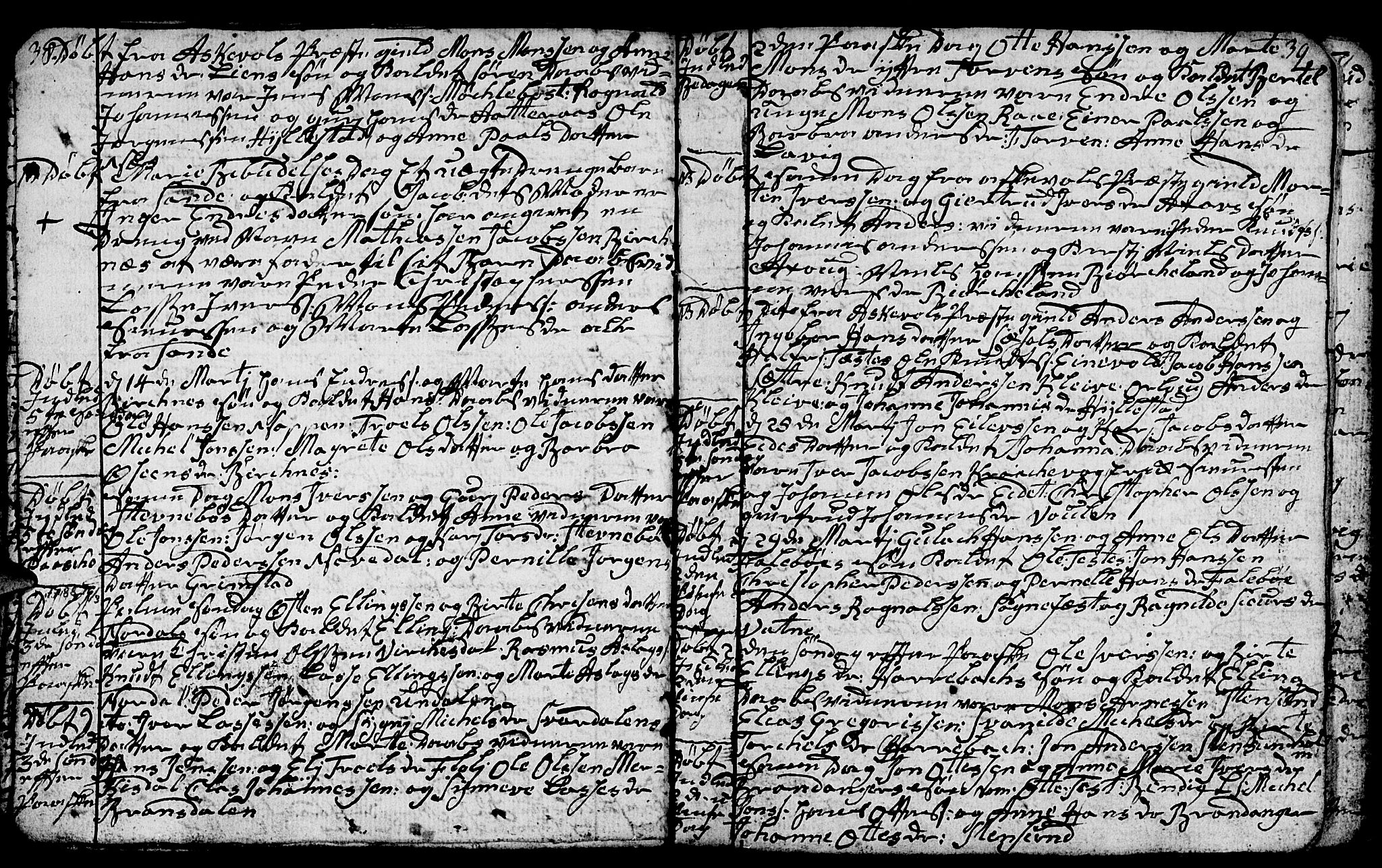 Gulen sokneprestembete, AV/SAB-A-80201/H/Hab: Parish register (copy) no. A 1, 1786-1791, p. 72