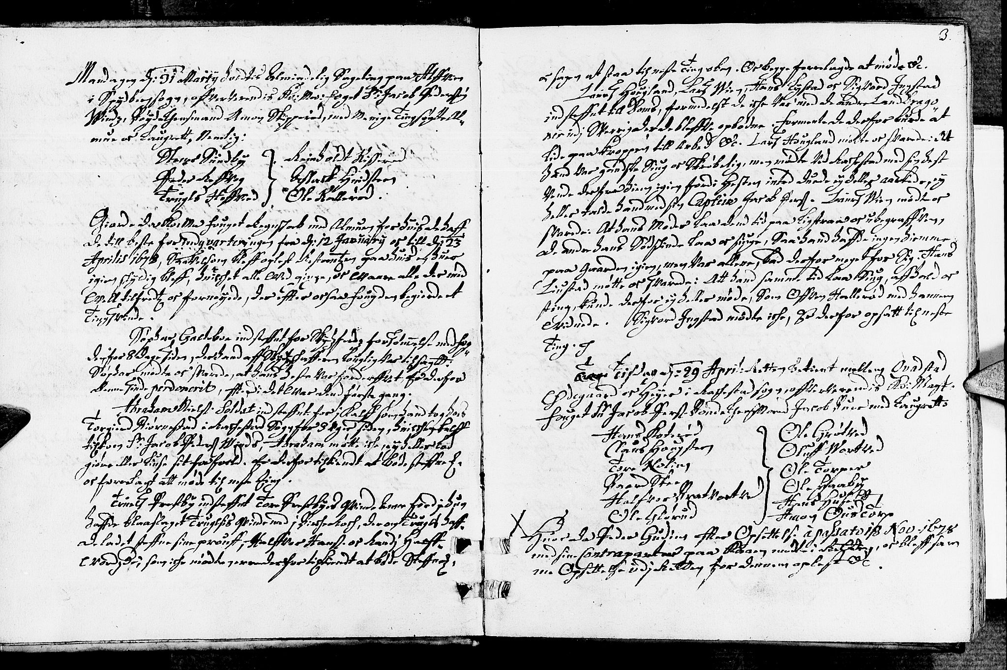 Rakkestad sorenskriveri, SAO/A-10686/F/Fb/L0027: Tingbøker, 1679-1681, p. 2b-3a