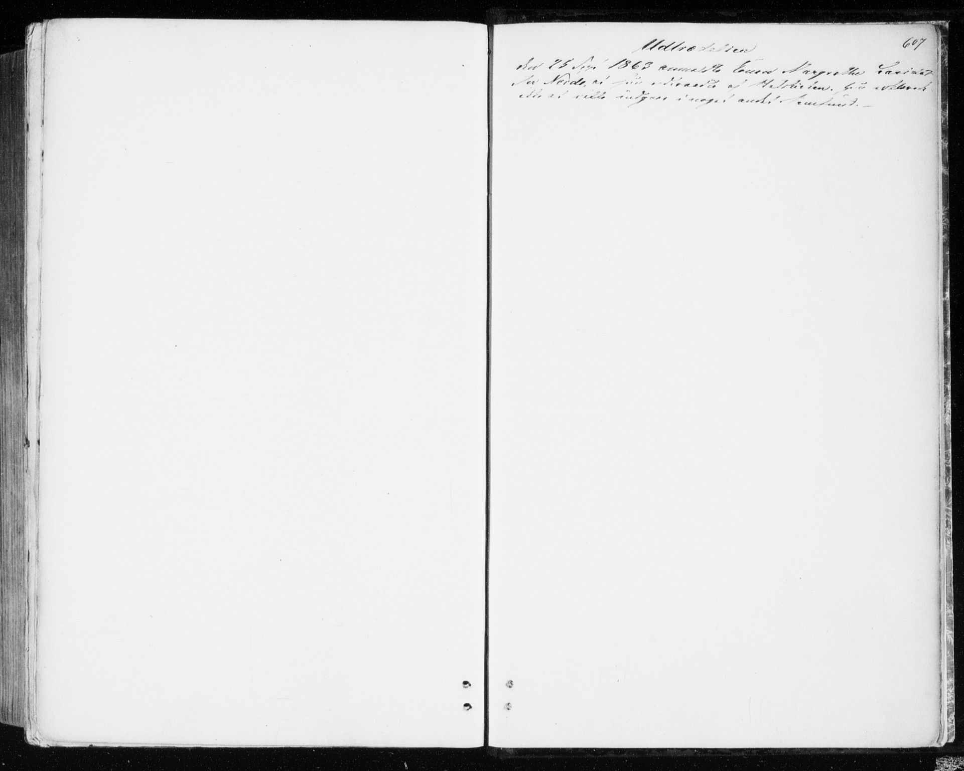 Ministerialprotokoller, klokkerbøker og fødselsregistre - Sør-Trøndelag, SAT/A-1456/606/L0292: Parish register (official) no. 606A07, 1856-1865, p. 607