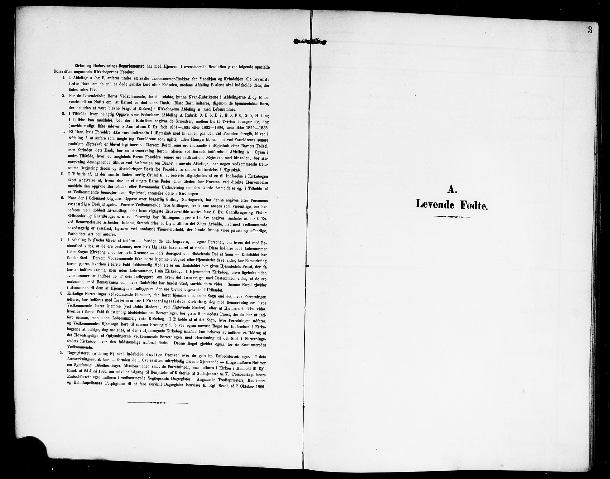 Vestby prestekontor Kirkebøker, SAO/A-10893/G/Ga/L0002: Parish register (copy) no. I 2, 1903-1916, p. 3