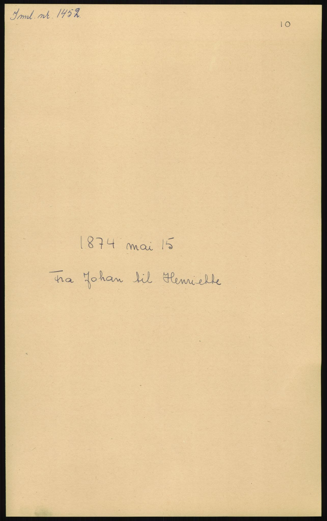 Samlinger til kildeutgivelse, Amerikabrevene, AV/RA-EA-4057/F/L0008: Innlån fra Hedmark: Gamkind - Semmingsen, 1838-1914, p. 155