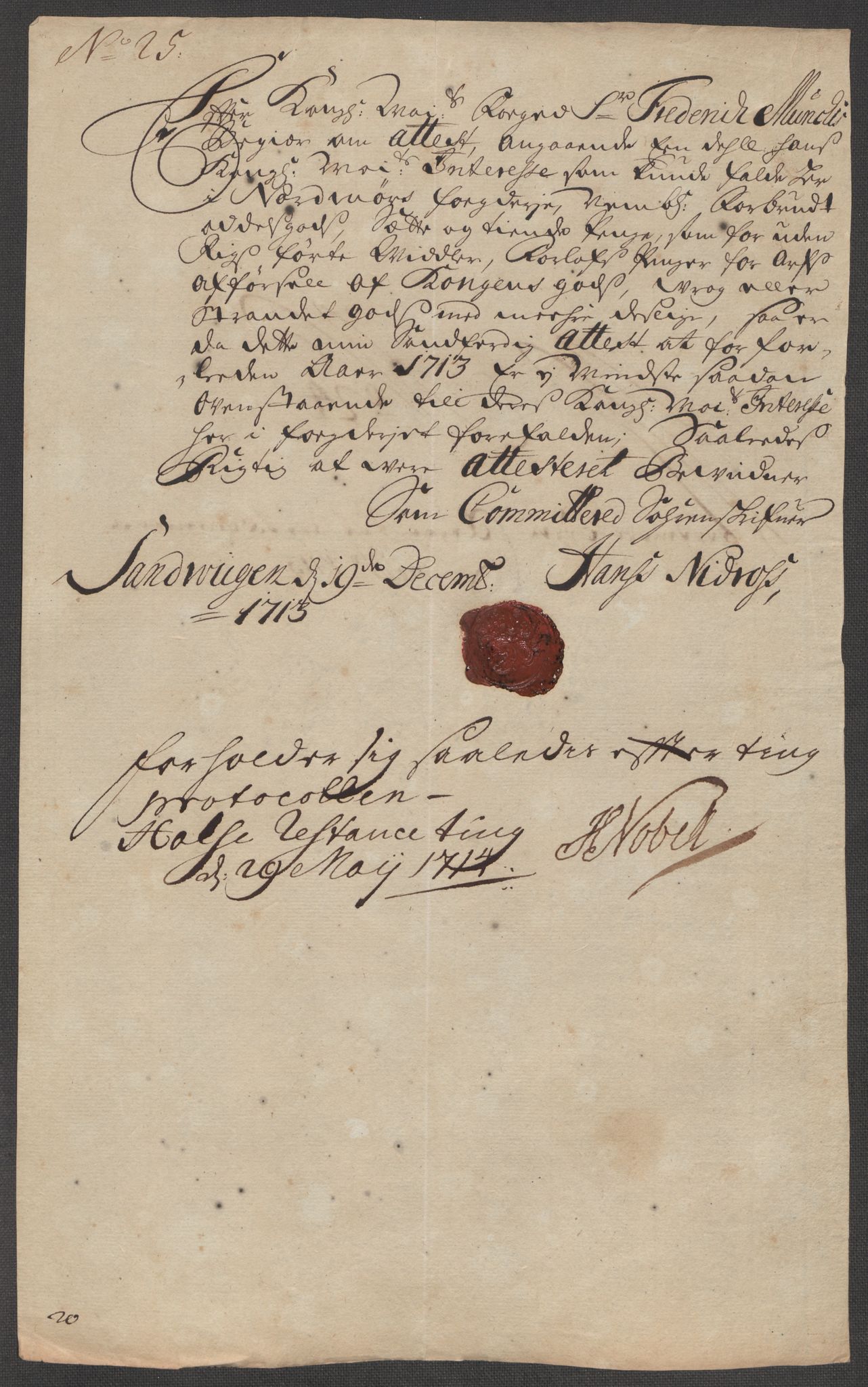Rentekammeret inntil 1814, Reviderte regnskaper, Fogderegnskap, RA/EA-4092/R56/L3747: Fogderegnskap Nordmøre, 1713, p. 164
