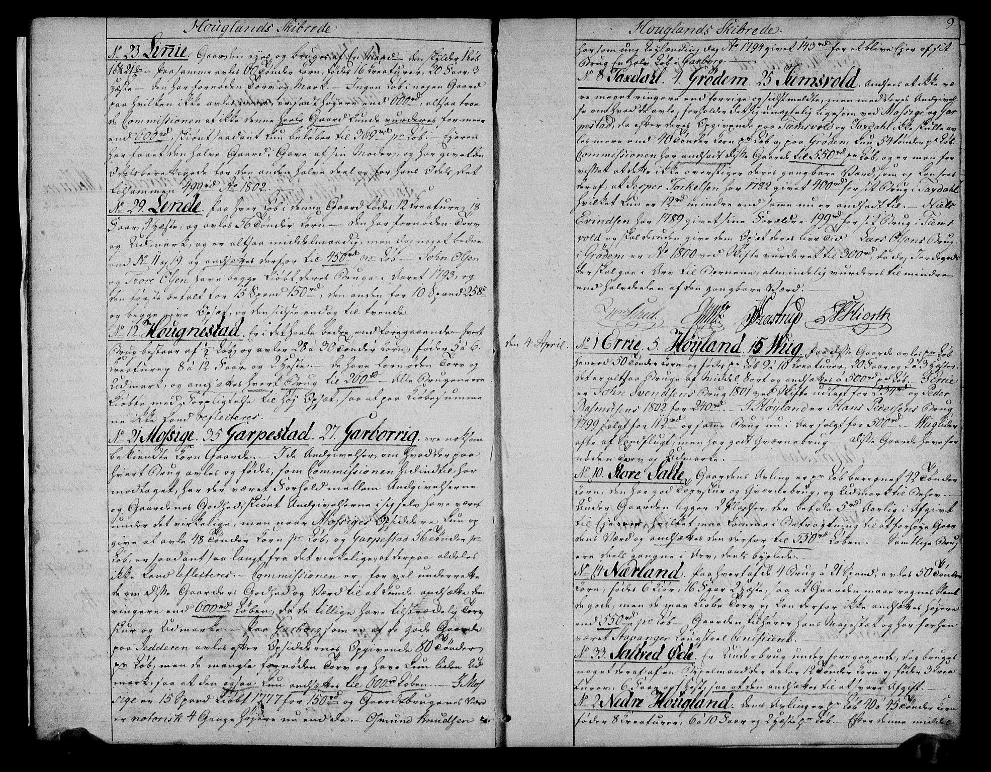 Rentekammeret inntil 1814, Realistisk ordnet avdeling, AV/RA-EA-4070/N/Ne/Nea/L0096: Jæren og Dalane fogderi. Deliberasjonsprotokoll, 1803, p. 10