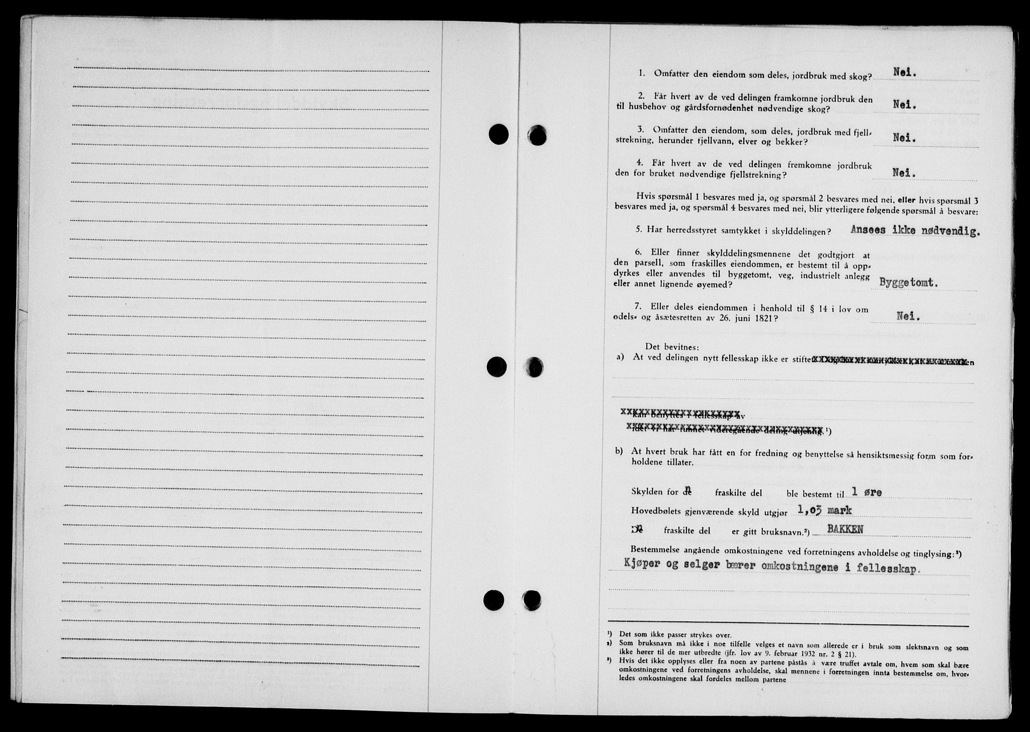 Lofoten sorenskriveri, SAT/A-0017/1/2/2C/L0019a: Mortgage book no. 19a, 1948-1948, Diary no: : 2104/1948