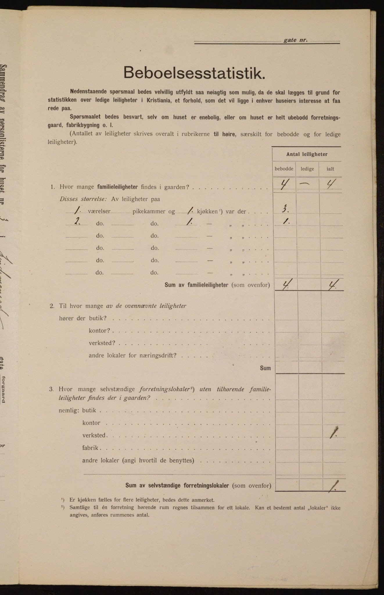 OBA, Municipal Census 1912 for Kristiania, 1912, p. 57973