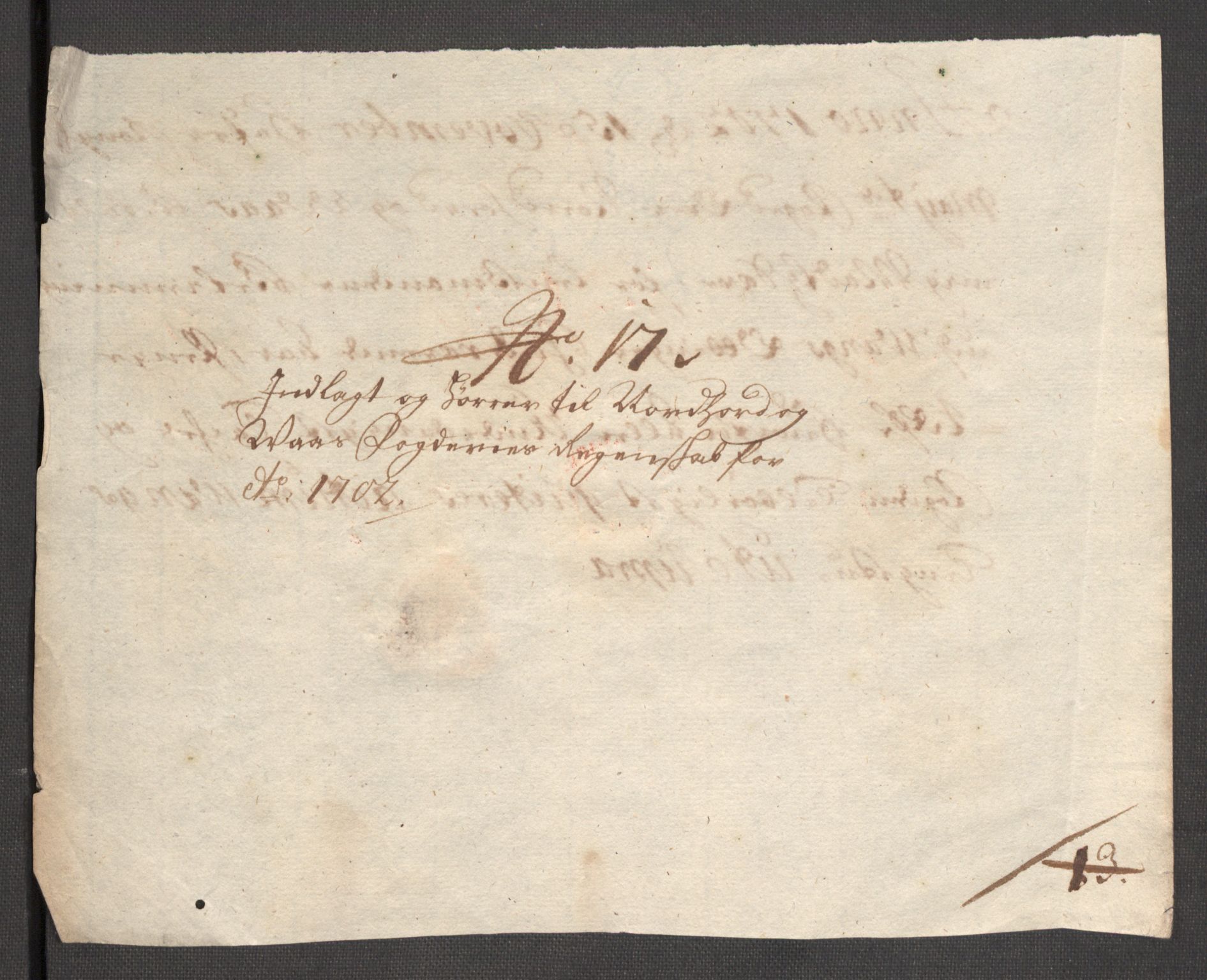 Rentekammeret inntil 1814, Reviderte regnskaper, Fogderegnskap, RA/EA-4092/R51/L3186: Fogderegnskap Nordhordland og Voss, 1702-1703, p. 155