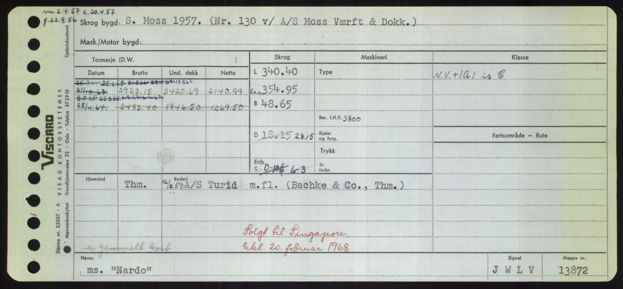 Sjøfartsdirektoratet med forløpere, Skipsmålingen, RA/S-1627/H/Hd/L0026: Fartøy, N-Norhol, p. 53