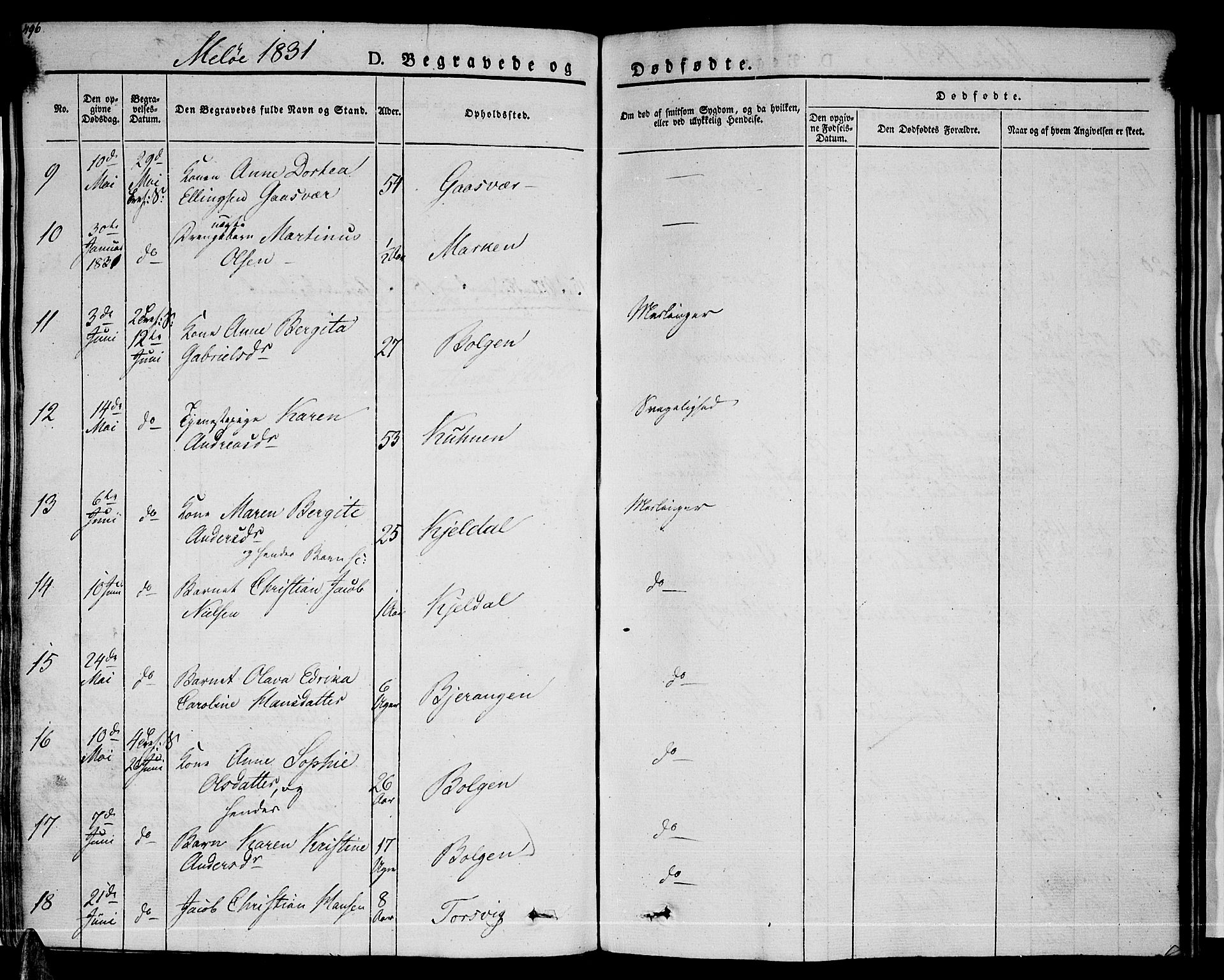 Ministerialprotokoller, klokkerbøker og fødselsregistre - Nordland, AV/SAT-A-1459/841/L0600: Parish register (official) no. 841A07 /2, 1824-1843, p. 496