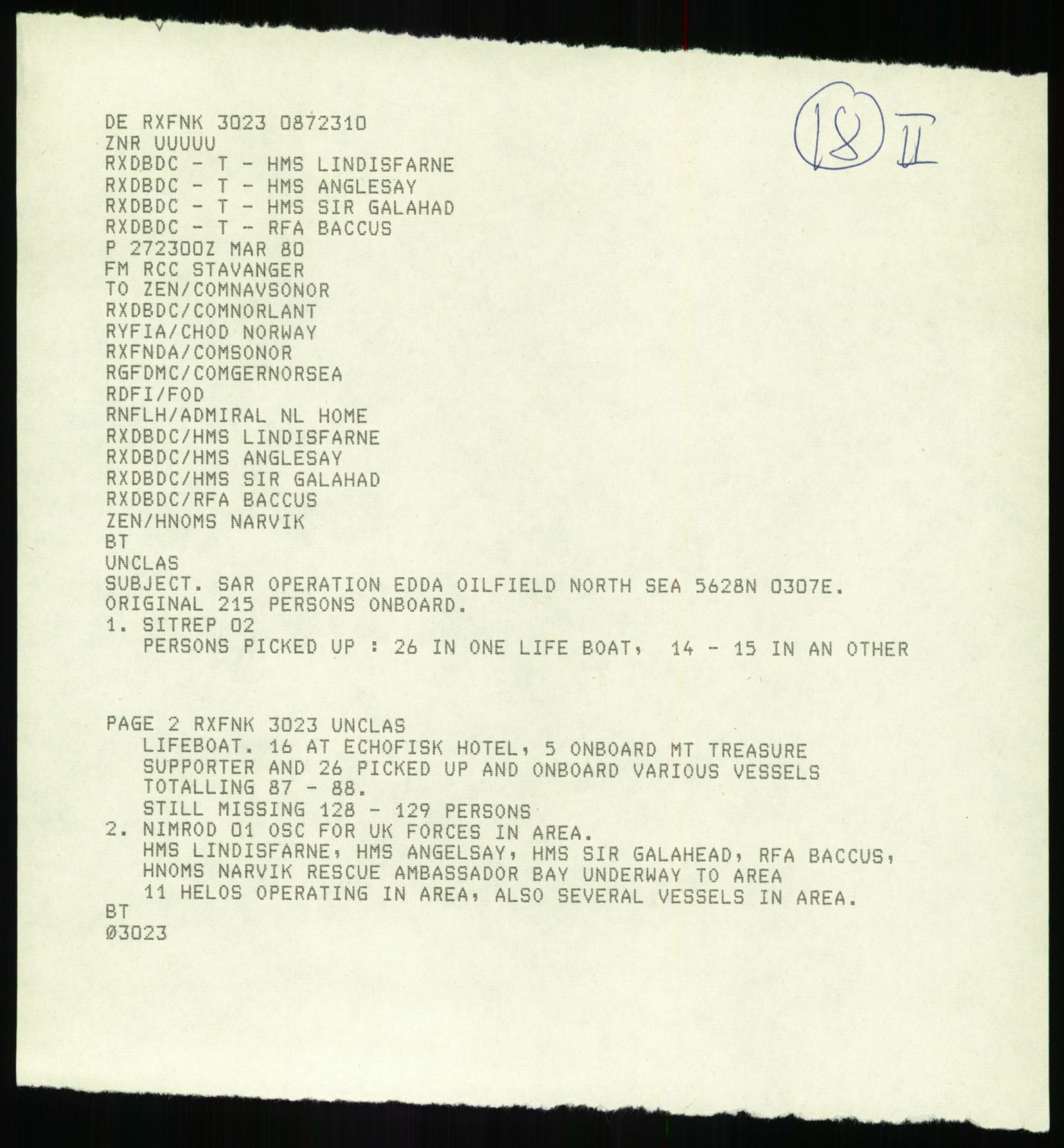 Justisdepartementet, Granskningskommisjonen ved Alexander Kielland-ulykken 27.3.1980, AV/RA-S-1165/D/L0017: P Hjelpefartøy (Doku.liste + P1-P6 av 6)/Q Hovedredningssentralen (Q0-Q27 av 27), 1980-1981, p. 606