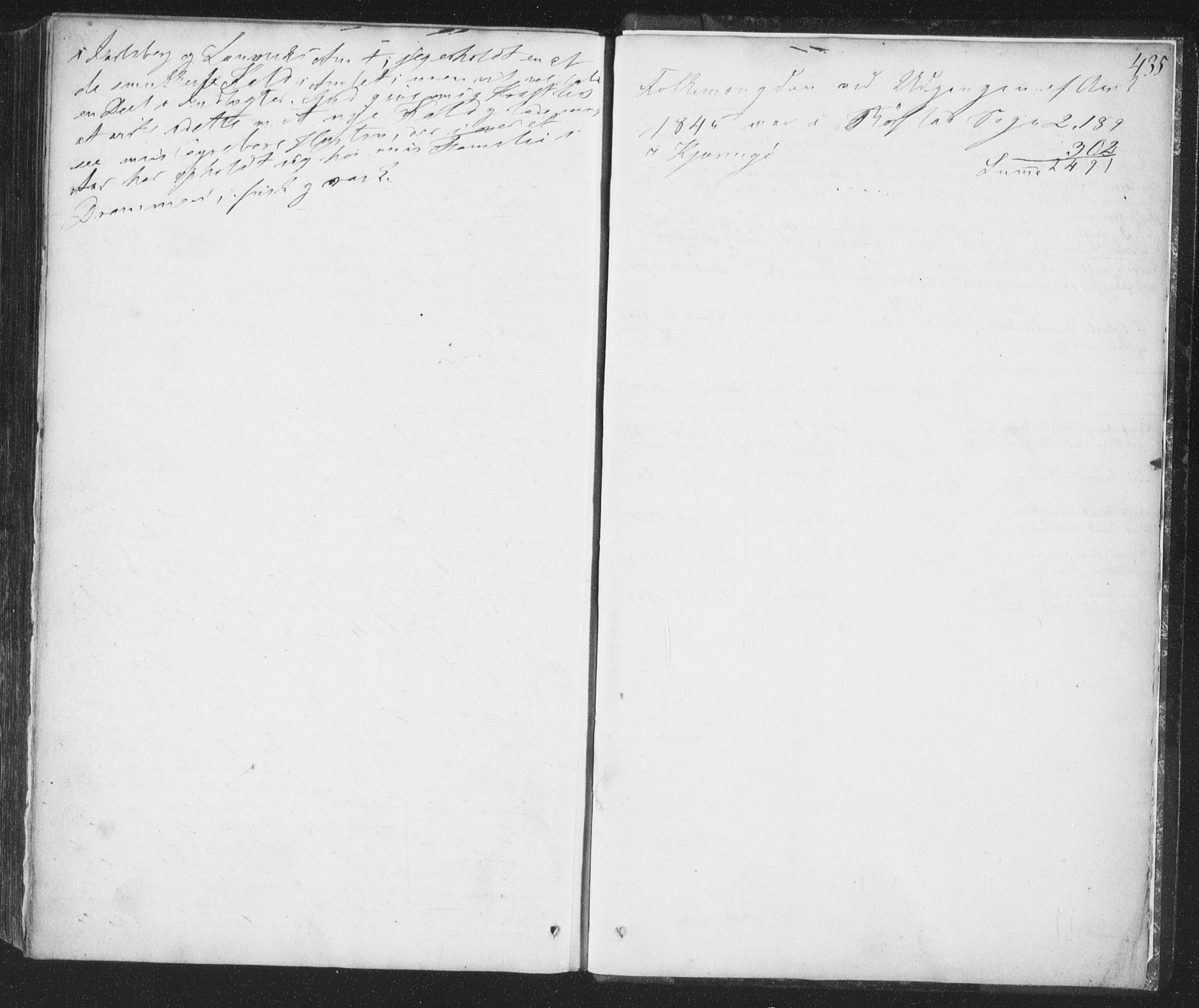 Ministerialprotokoller, klokkerbøker og fødselsregistre - Nordland, AV/SAT-A-1459/853/L0769: Parish register (official) no. 853A08, 1836-1856, p. 435