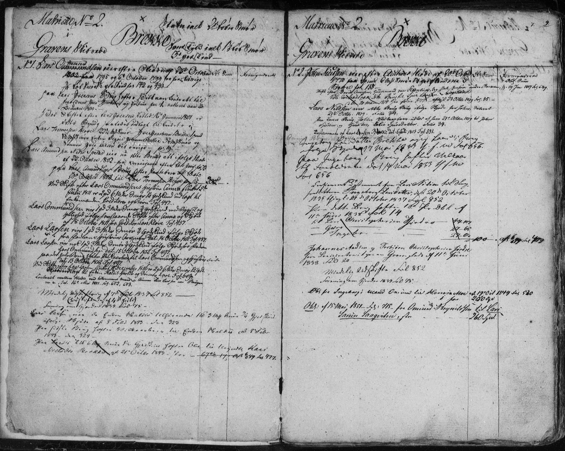 Hardanger og Voss sorenskriveri, SAB/A-2501/2/2A/2Aa/L0013: Mortgage register no. II.A.a.13, 1800-1850, p. 6-7