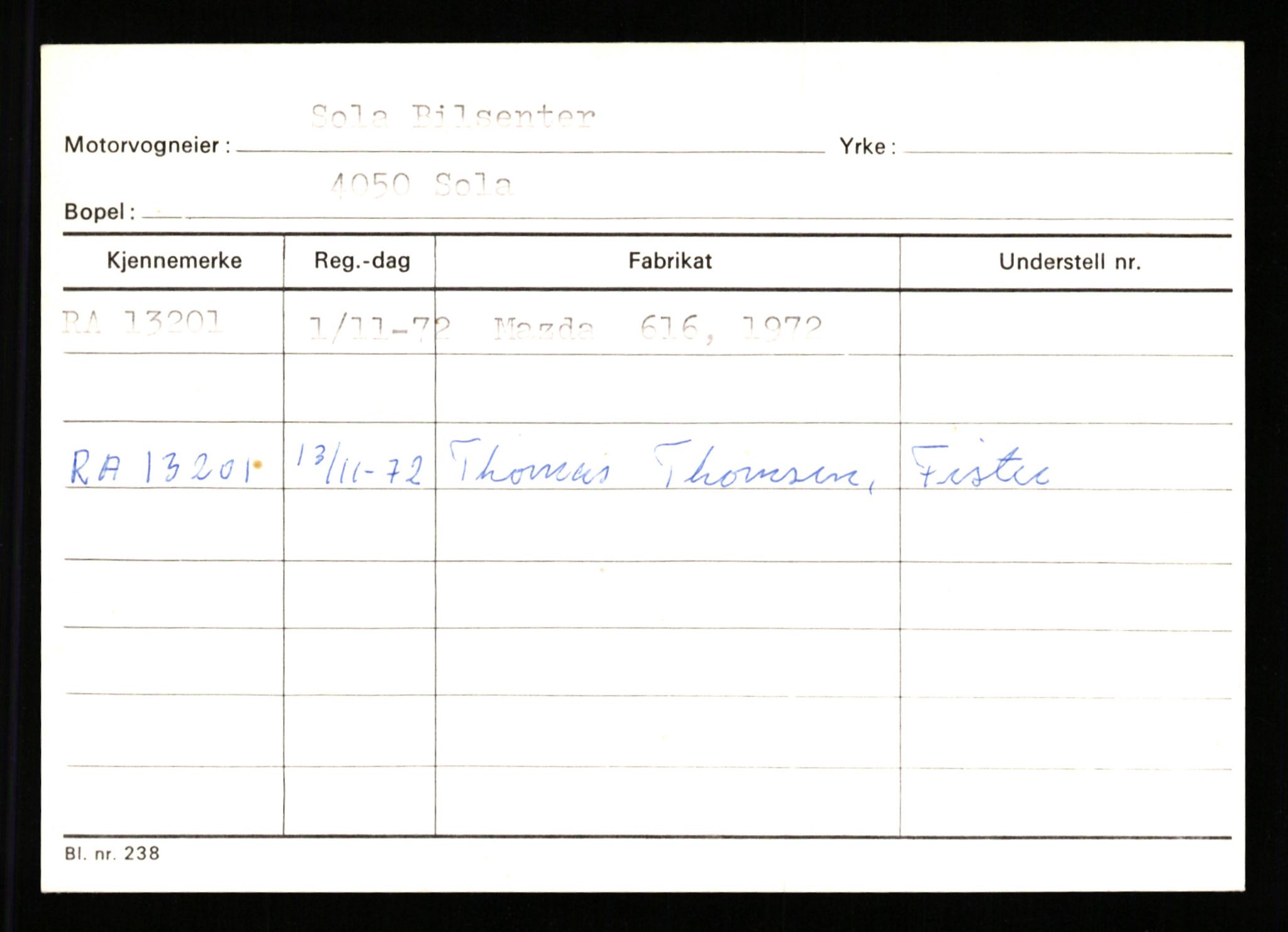 Stavanger trafikkstasjon, SAST/A-101942/0/G/L0003: Registreringsnummer: 10466 - 15496, 1930-1971, p. 2125