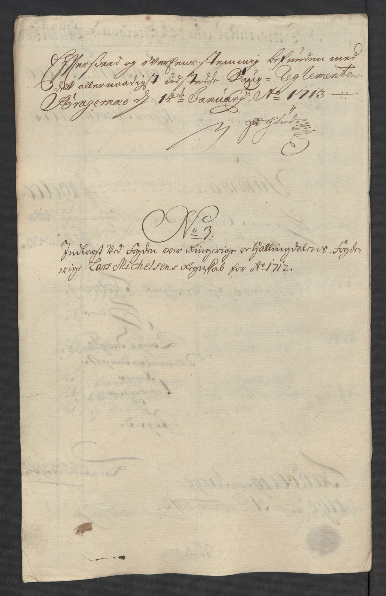 Rentekammeret inntil 1814, Reviderte regnskaper, Fogderegnskap, RA/EA-4092/R23/L1470: Fogderegnskap Ringerike og Hallingdal, 1712, p. 36