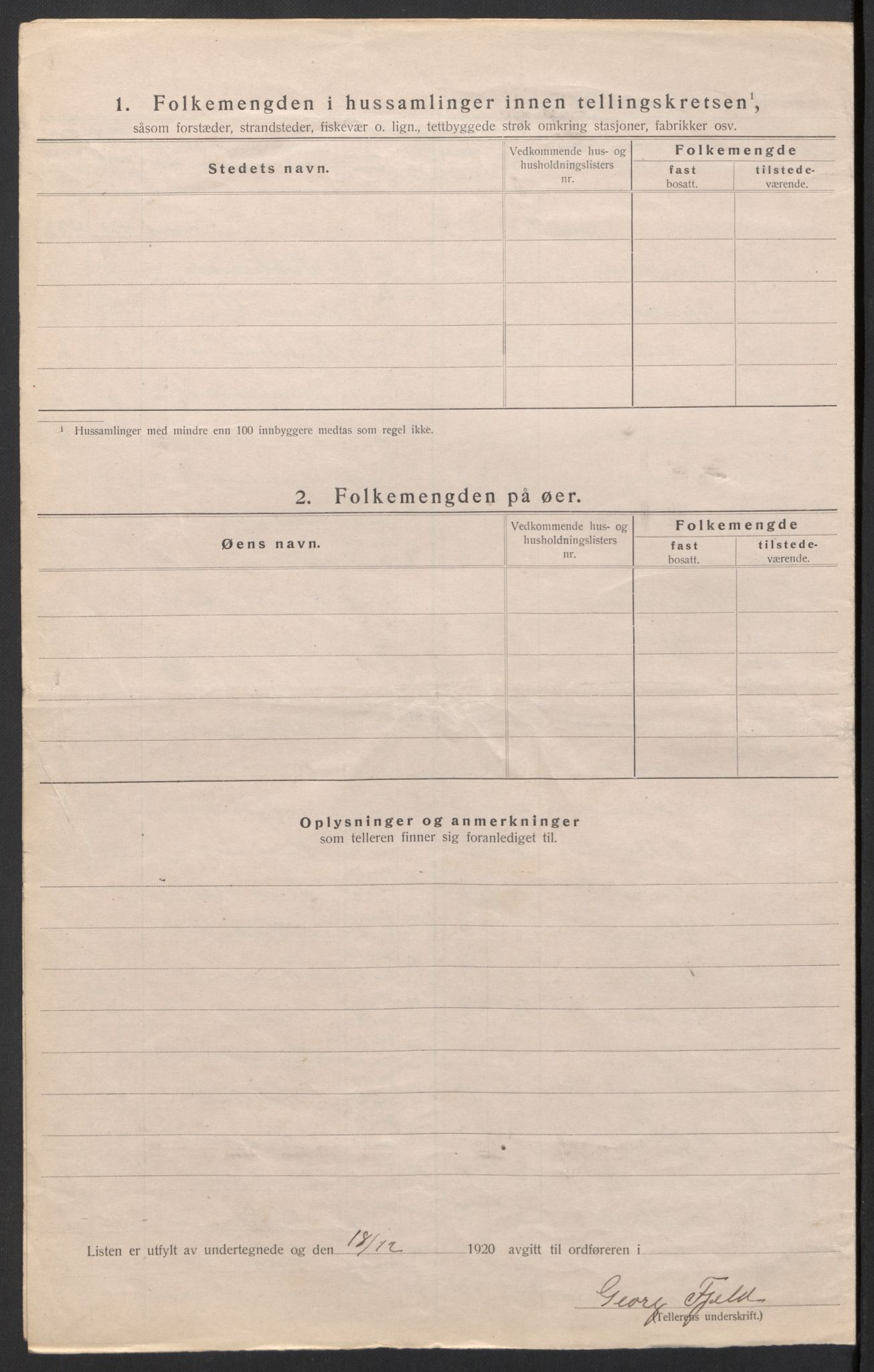 SAH, 1920 census for Vestre Toten, 1920, p. 10