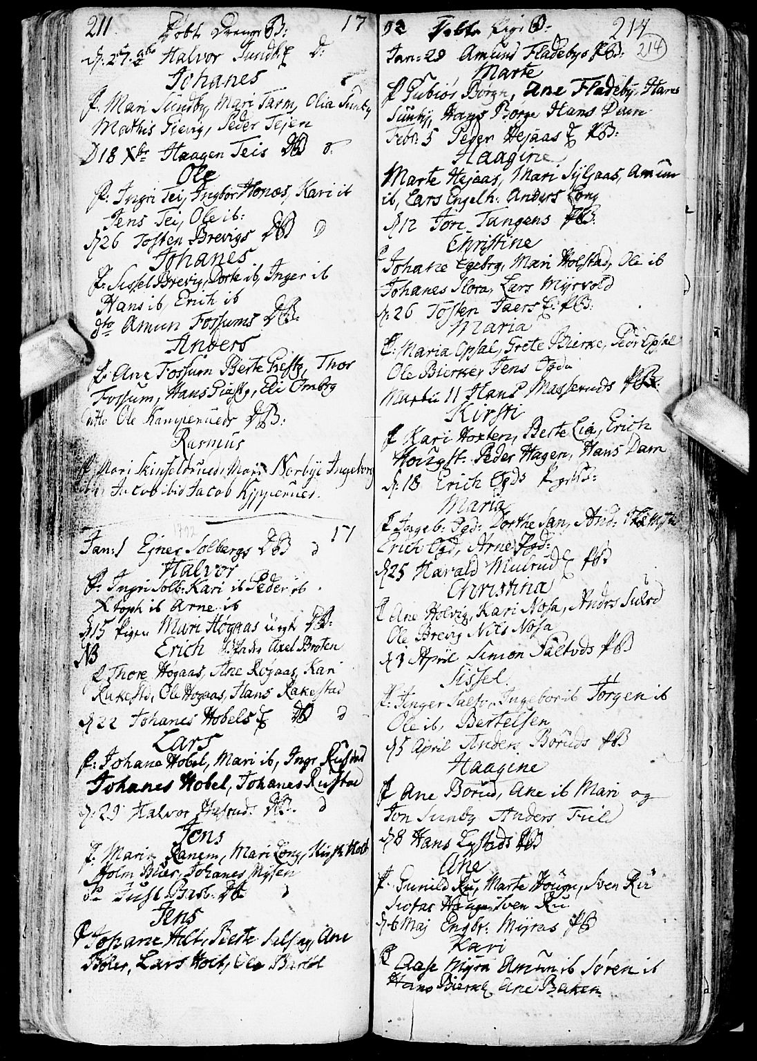 Enebakk prestekontor Kirkebøker, SAO/A-10171c/F/Fa/L0002: Parish register (official) no. I 2, 1755-1806, p. 211-212