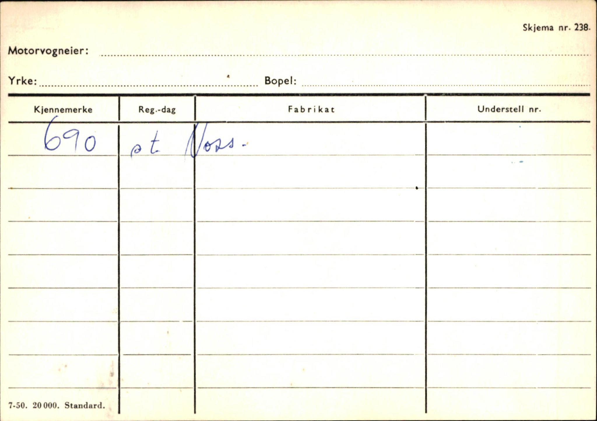 Statens vegvesen, Sogn og Fjordane vegkontor, AV/SAB-A-5301/4/F/L0125: Eigarregister Sogndal V-Å. Aurland A-Å. Fjaler A-N, 1945-1975, p. 740