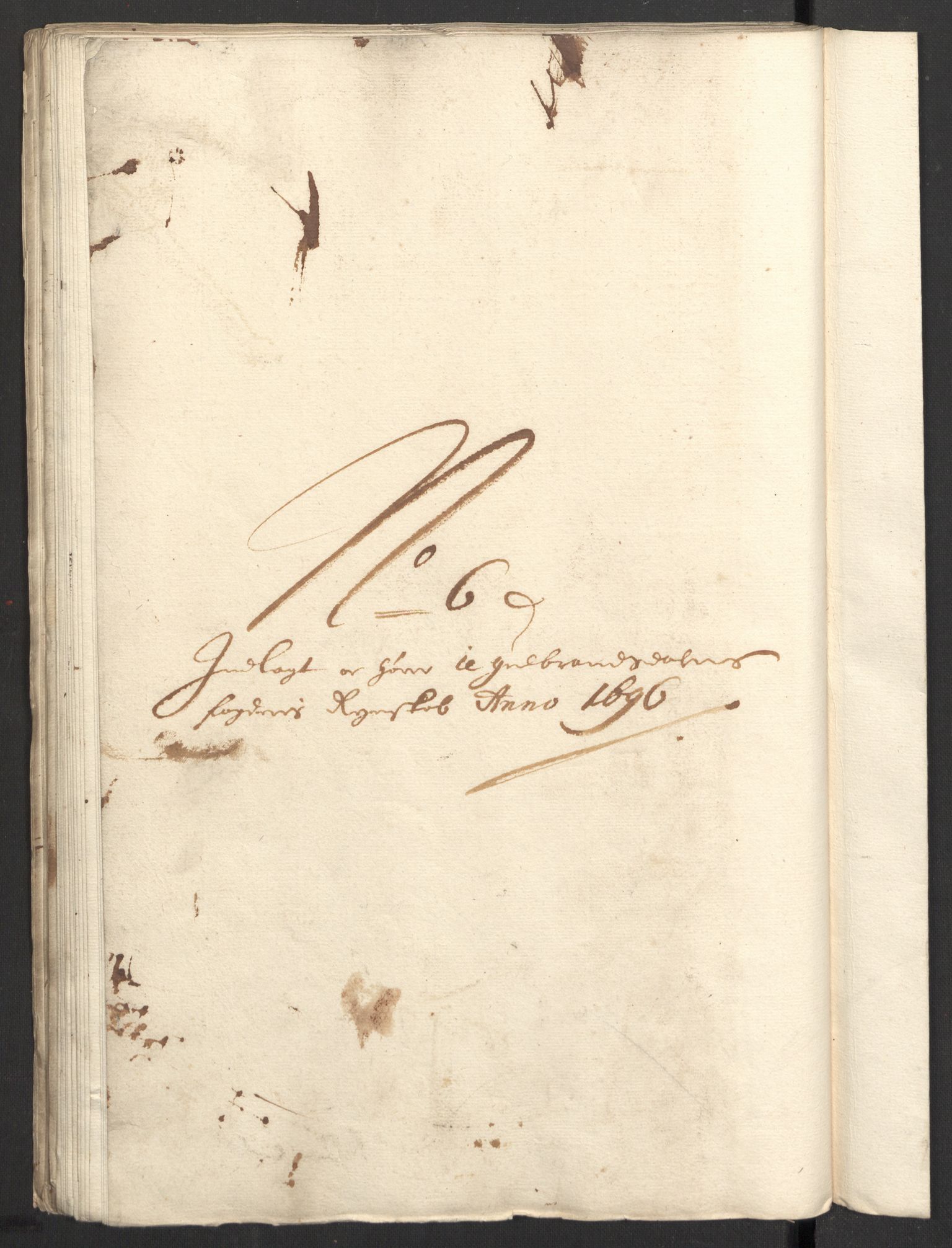 Rentekammeret inntil 1814, Reviderte regnskaper, Fogderegnskap, RA/EA-4092/R17/L1170: Fogderegnskap Gudbrandsdal, 1696-1697, p. 91