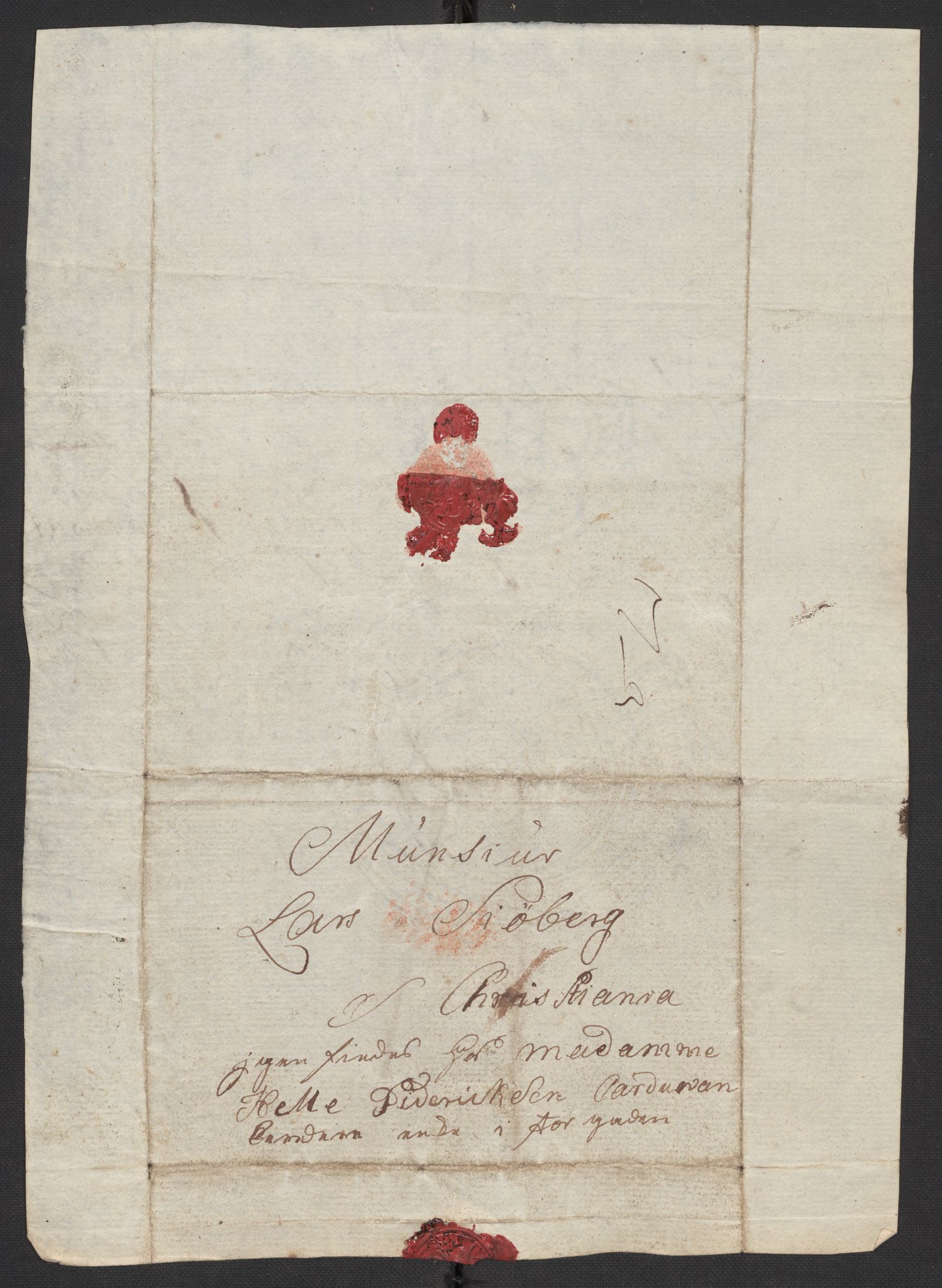 Oslo politidistrikt, AV/SAO-A-10085/D/Da/L0003: Innkomne brev, pro memoria m.v., 1781, p. 235