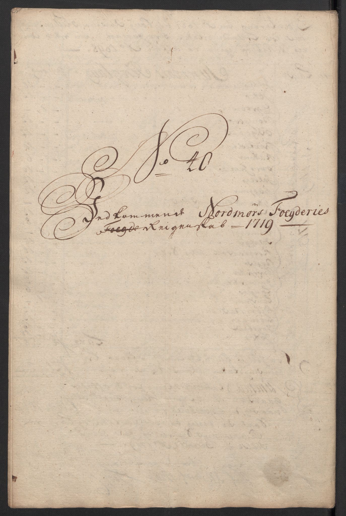 Rentekammeret inntil 1814, Reviderte regnskaper, Fogderegnskap, RA/EA-4092/R56/L3752: Fogderegnskap Nordmøre, 1719, p. 241